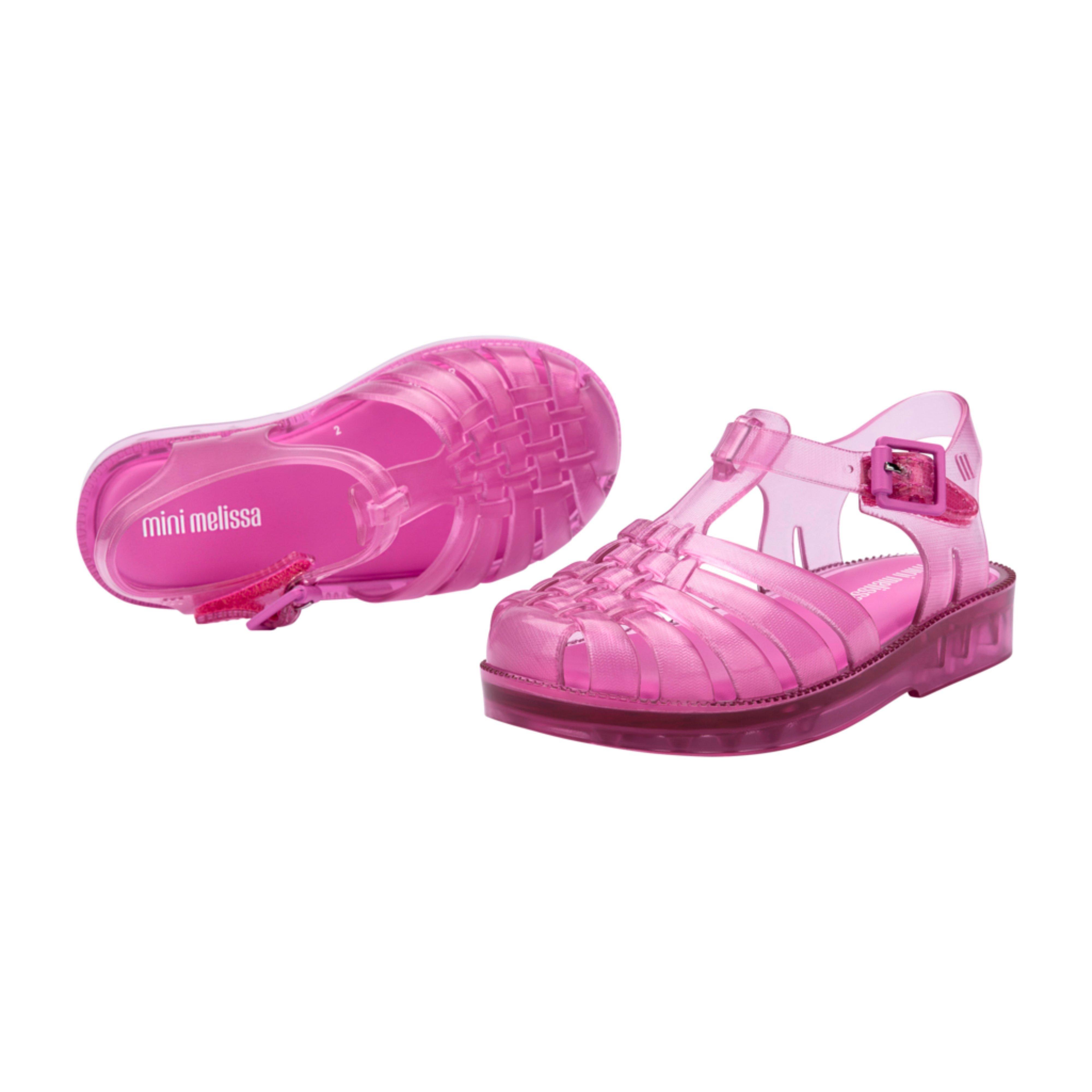 Toddler Possession Jelly Fisherman Sandal in Transparent Pink image number 2