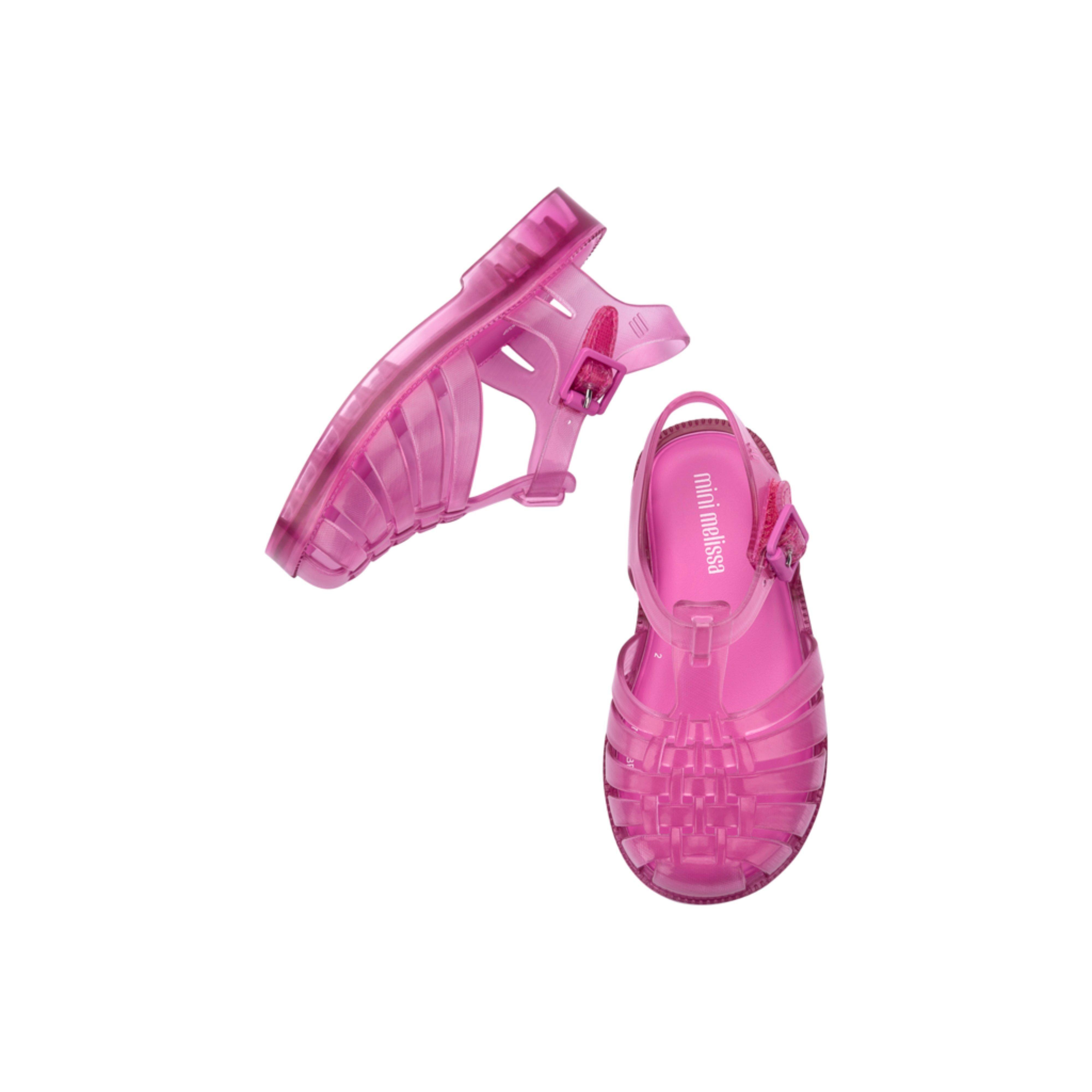 Toddler Possession Jelly Fisherman Sandal in Transparent Pink image number 3