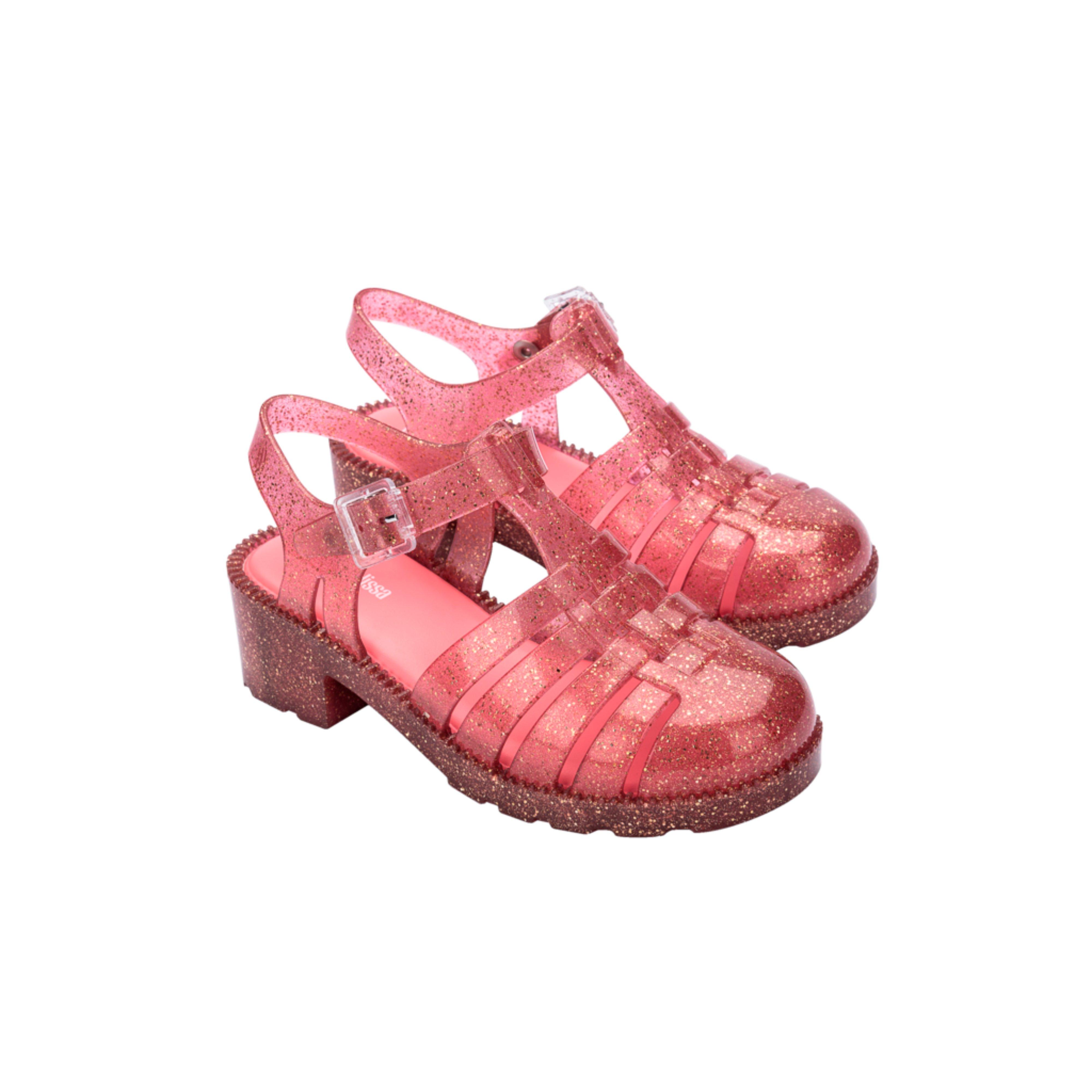 Possession Fisherman Jelly Heel in Glitter Pink image number 3
