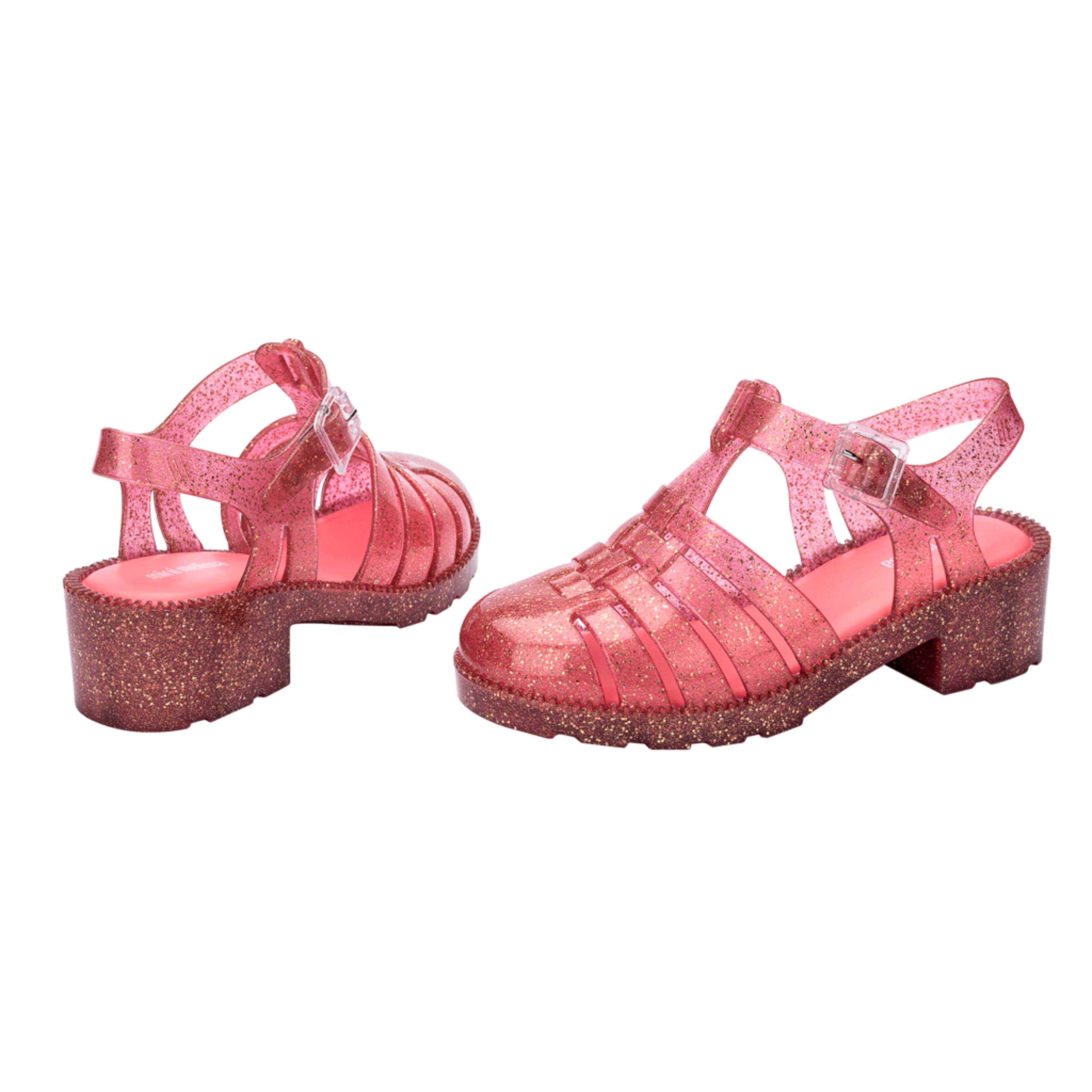 Possession Fisherman Jelly Heel in Glitter Pink image number 1