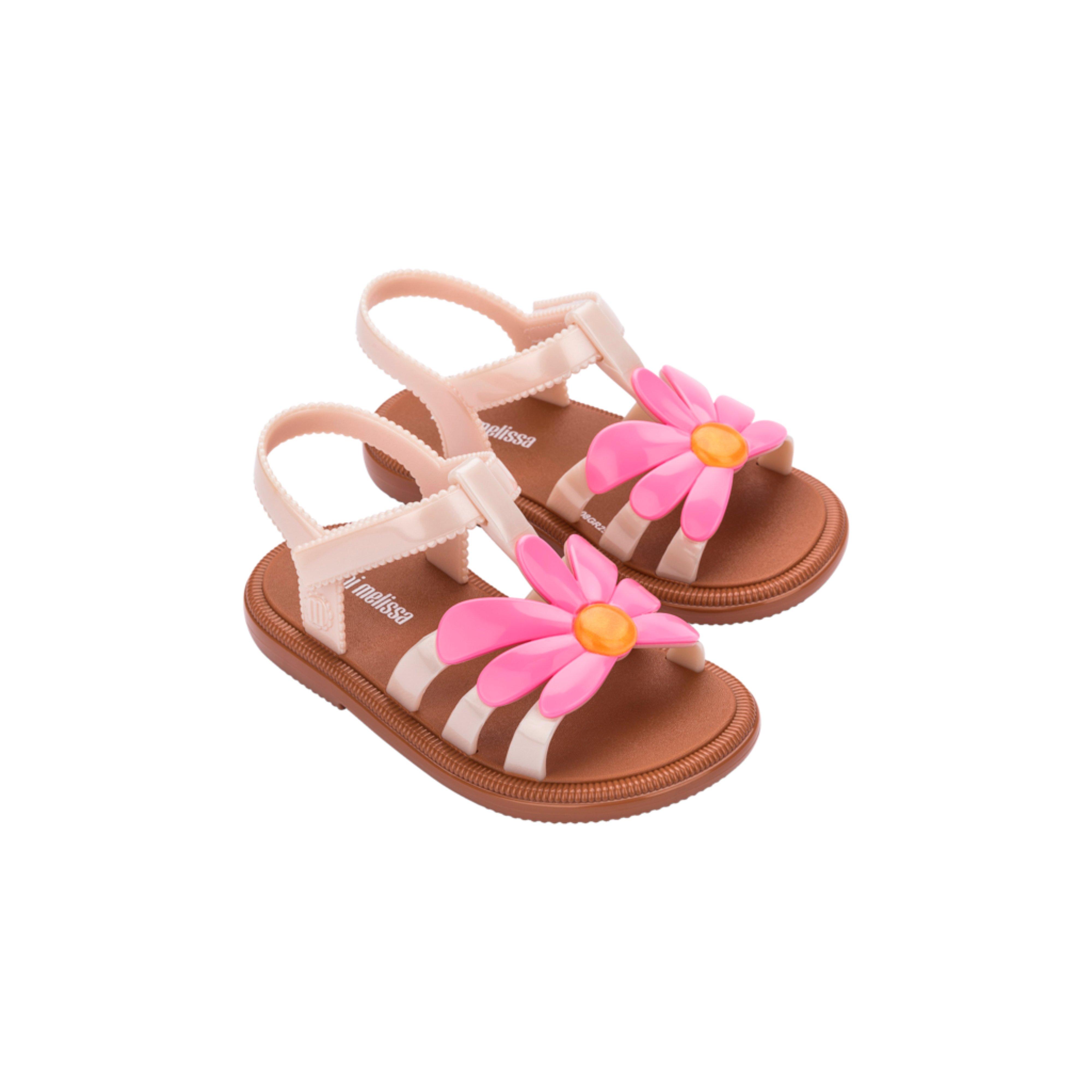 Toddler Hip Bloomy Sandal in Brown image number 3