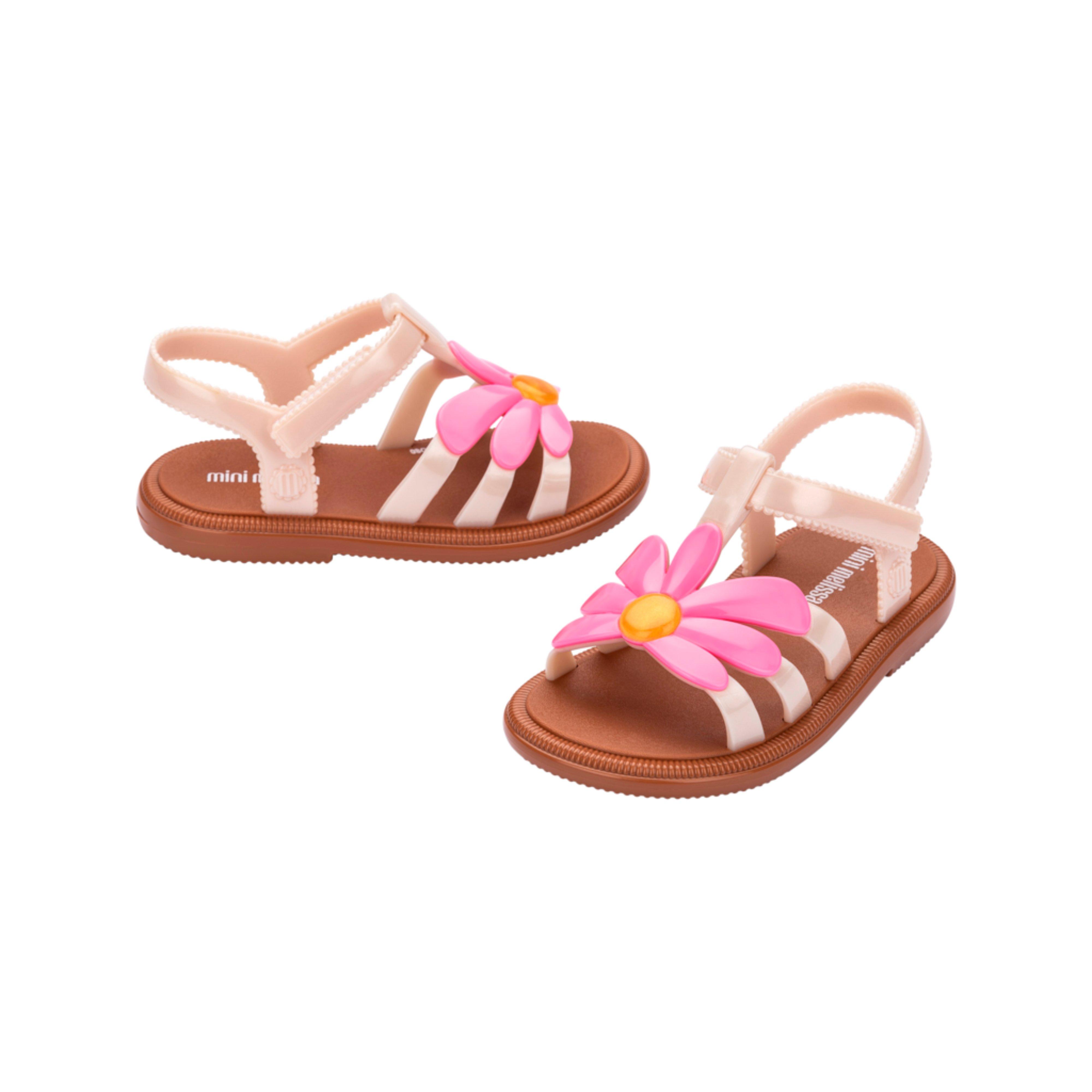 Toddler Hip Bloomy Sandal in Brown image number 1