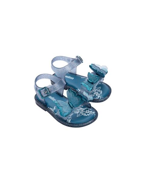 Toddler Fly Sandal III in Glitter Blue