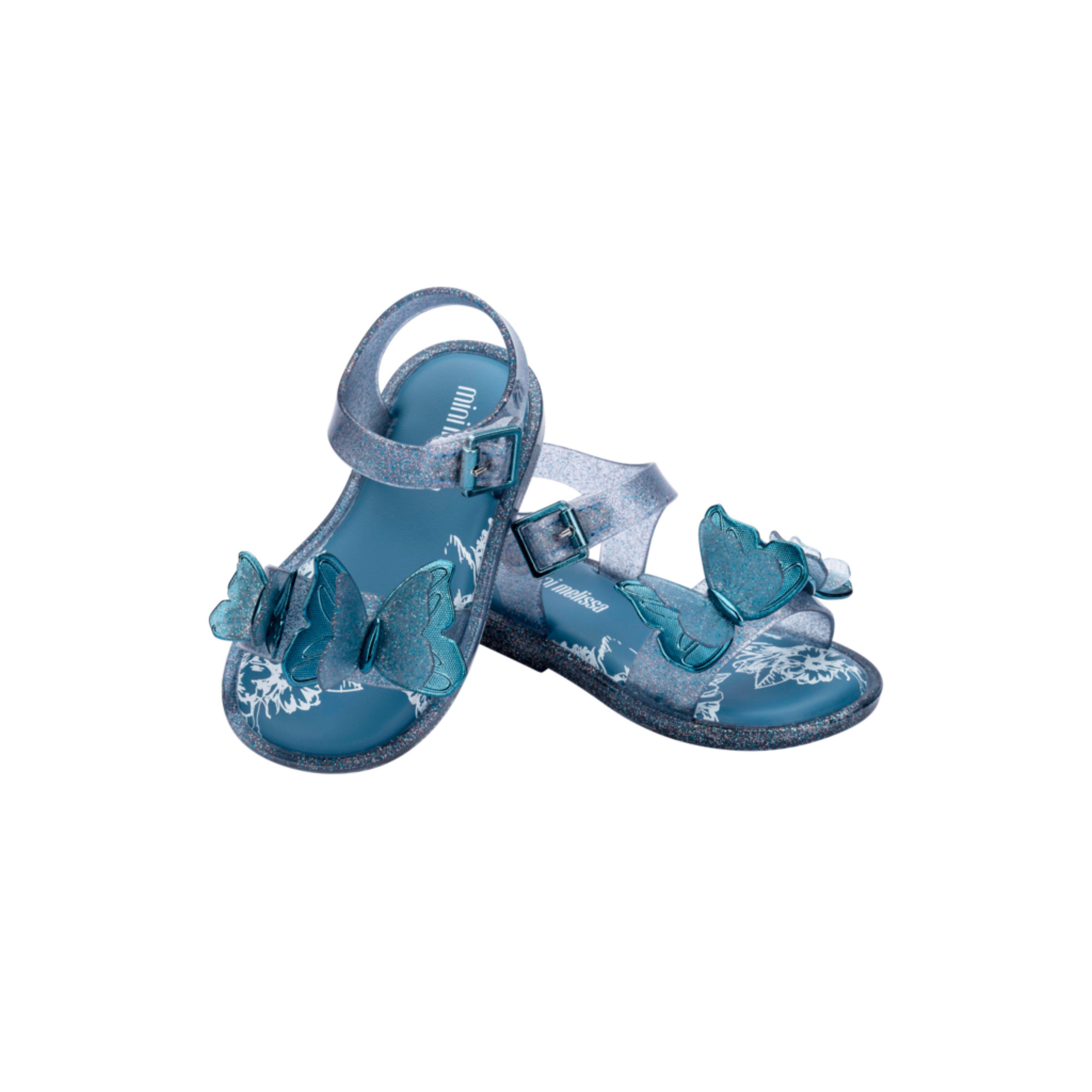 Toddler Fly Sandal III in Glitter Blue image number 2