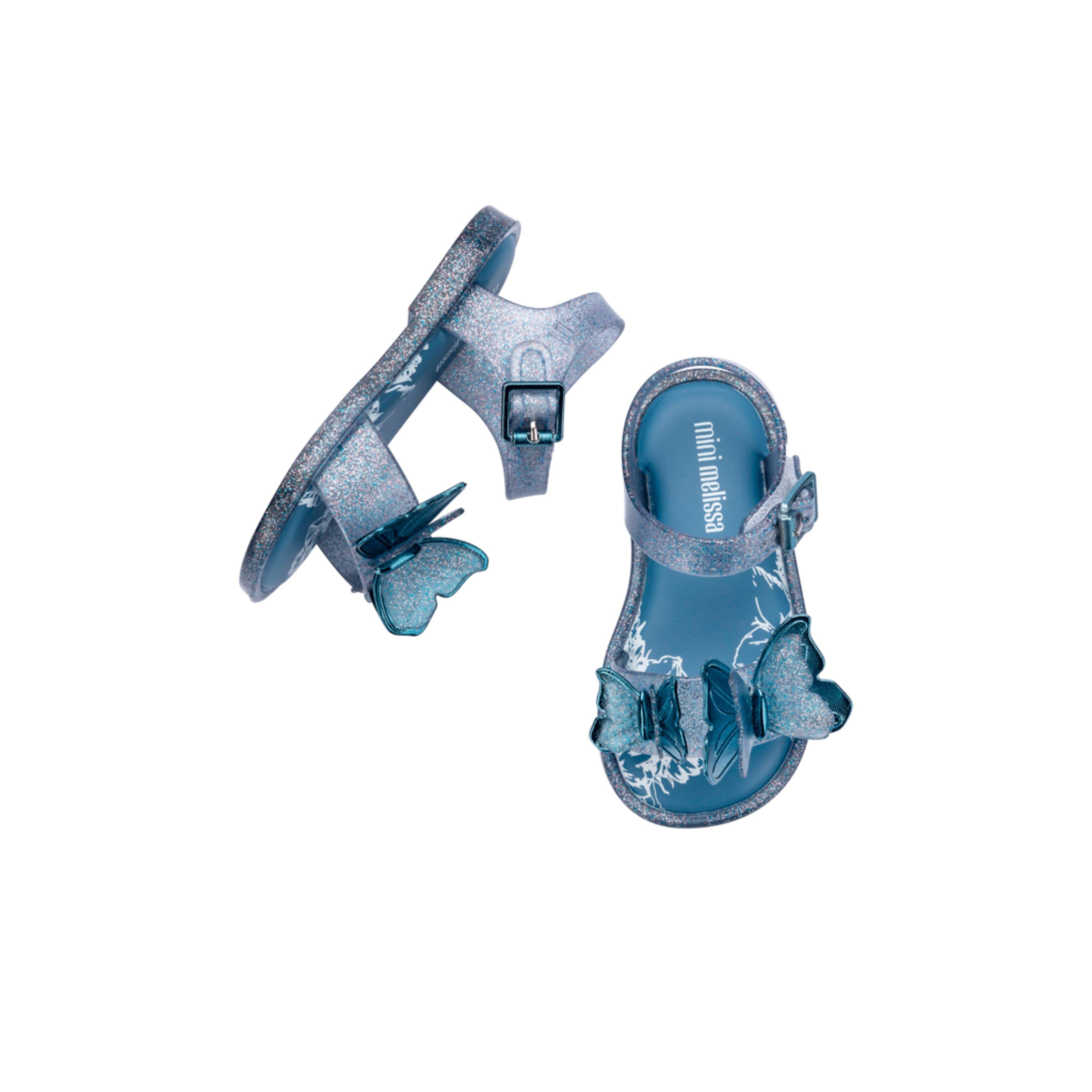 Toddler Fly Sandal III in Glitter Blue image number 3