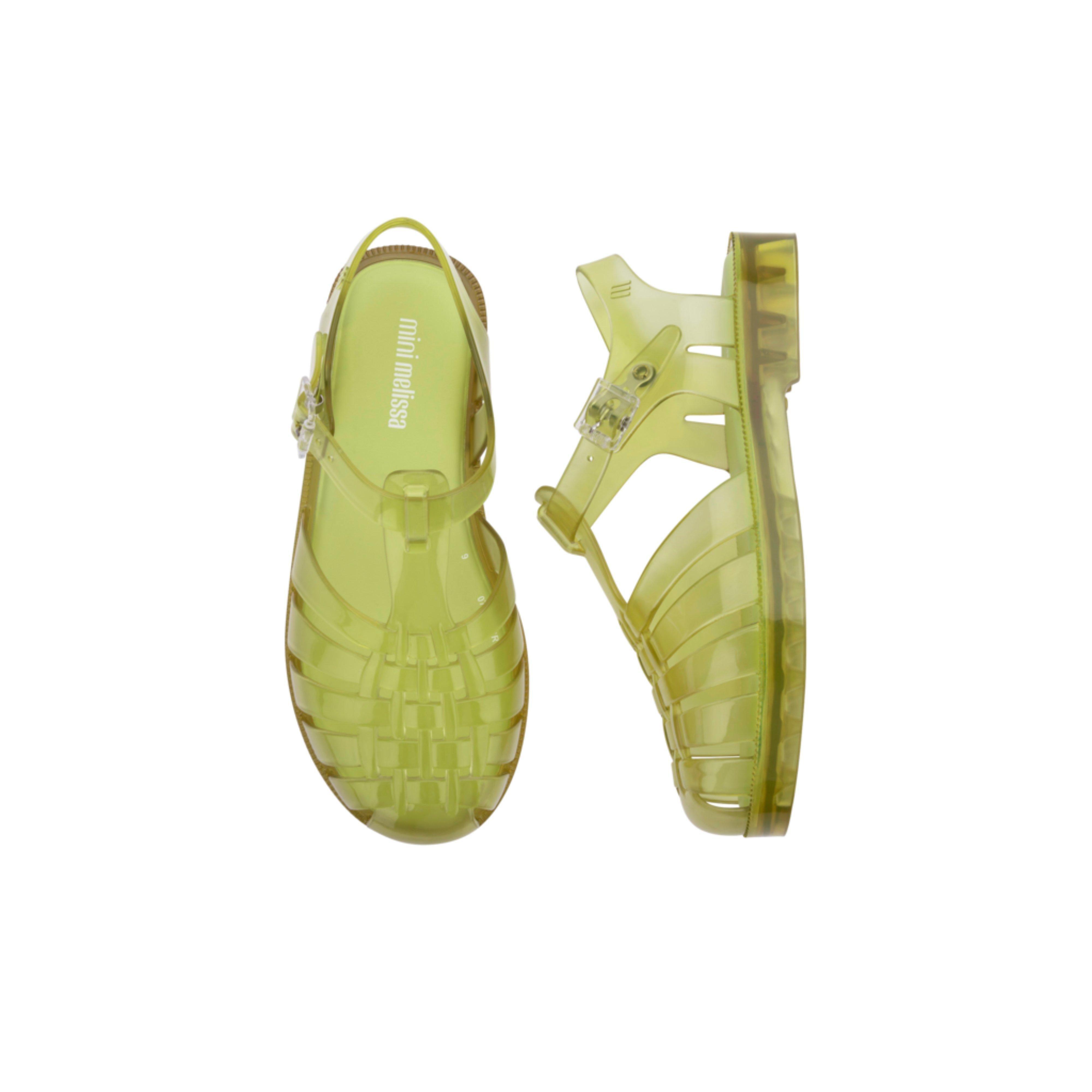 Possession Jelly Fisherman Sandal in Transparent Green image number 3