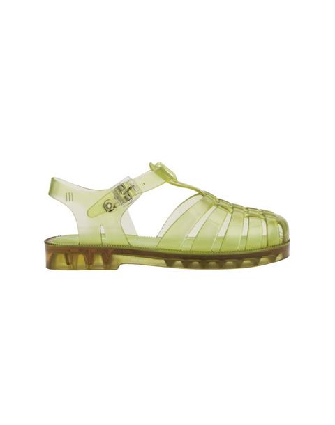 Possession Jelly Fisherman Sandal in Transparent Green
