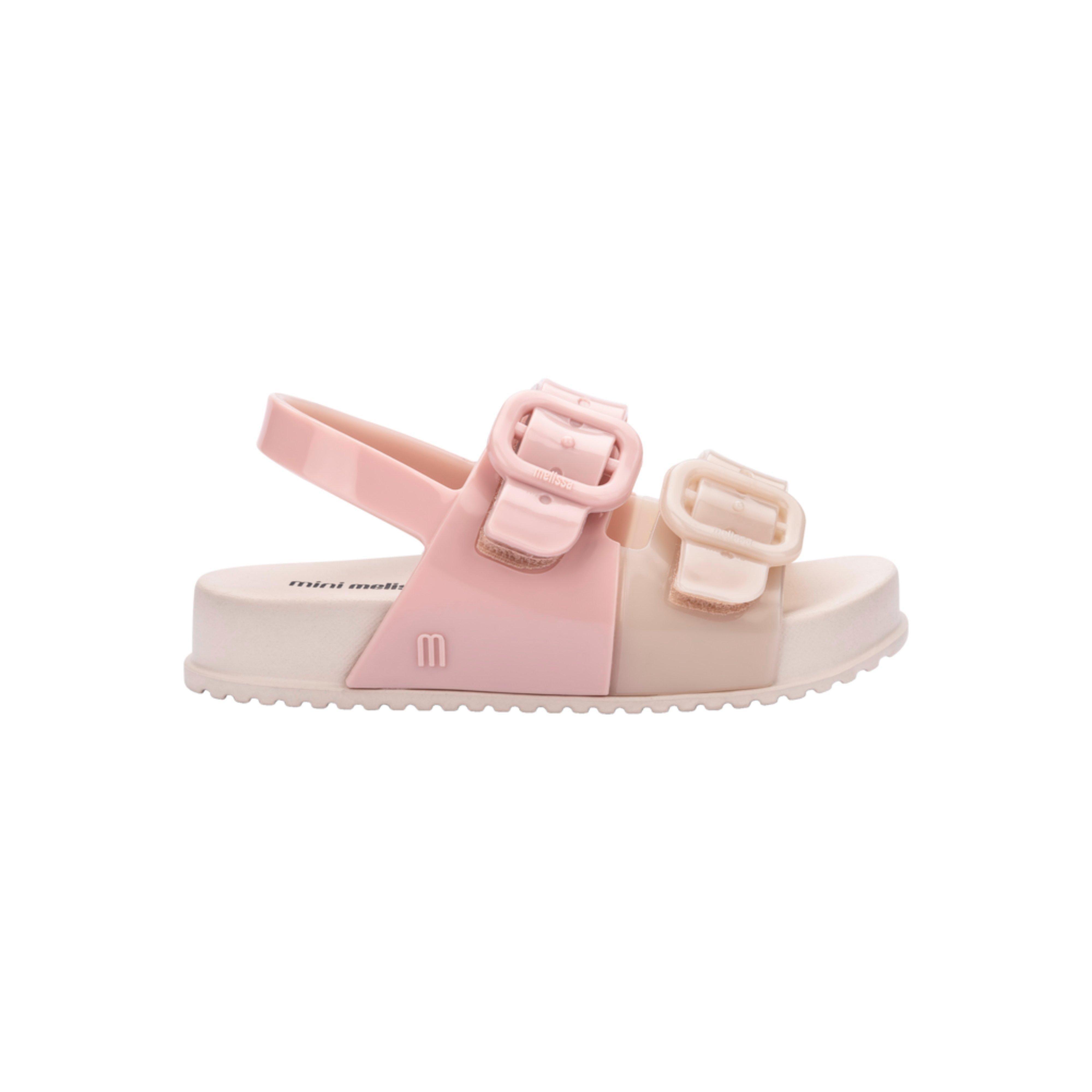 Toddler Cozy Sandal in Pink Beige