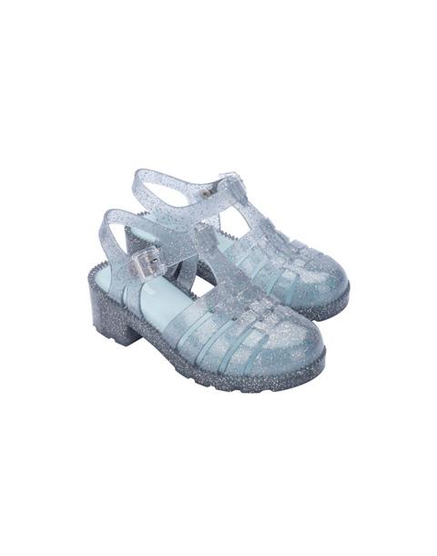 Possession Fisherman Jelly Heel in Glitter Clear