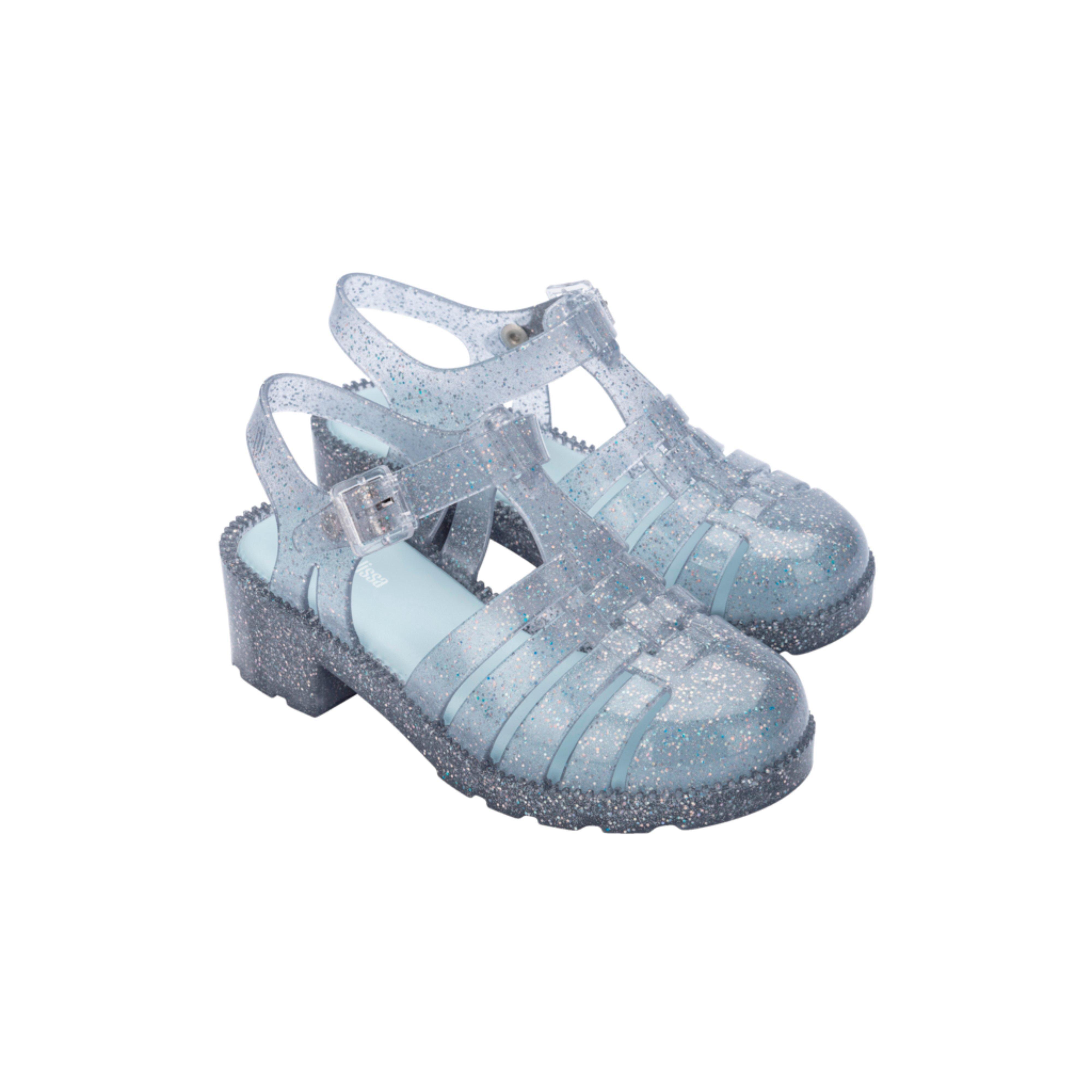 Possession Fisherman Jelly Heel in Glitter Clear image number 3