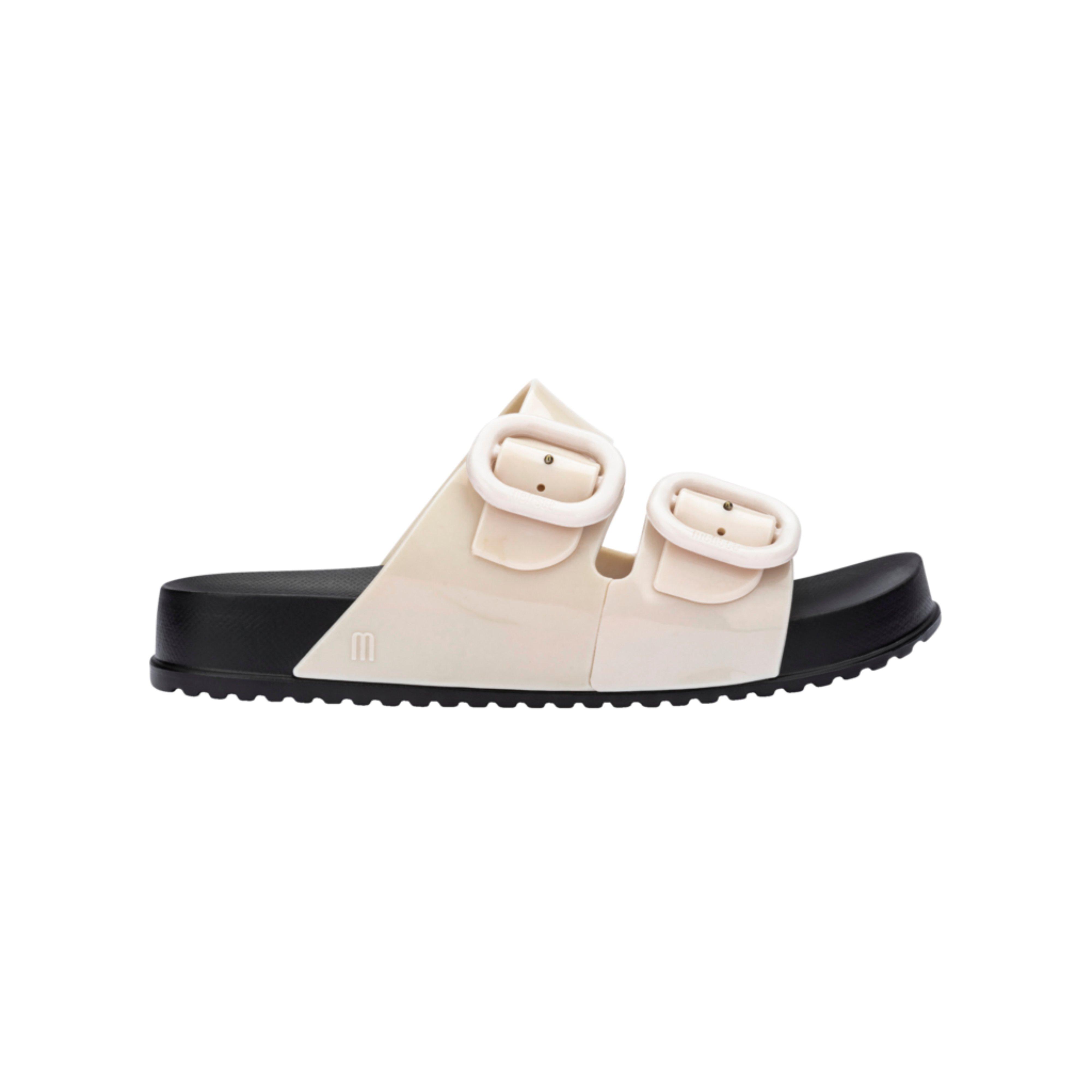 Cozy Slide in Black Beige