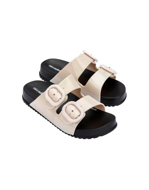 Cozy Slide in Black Beige