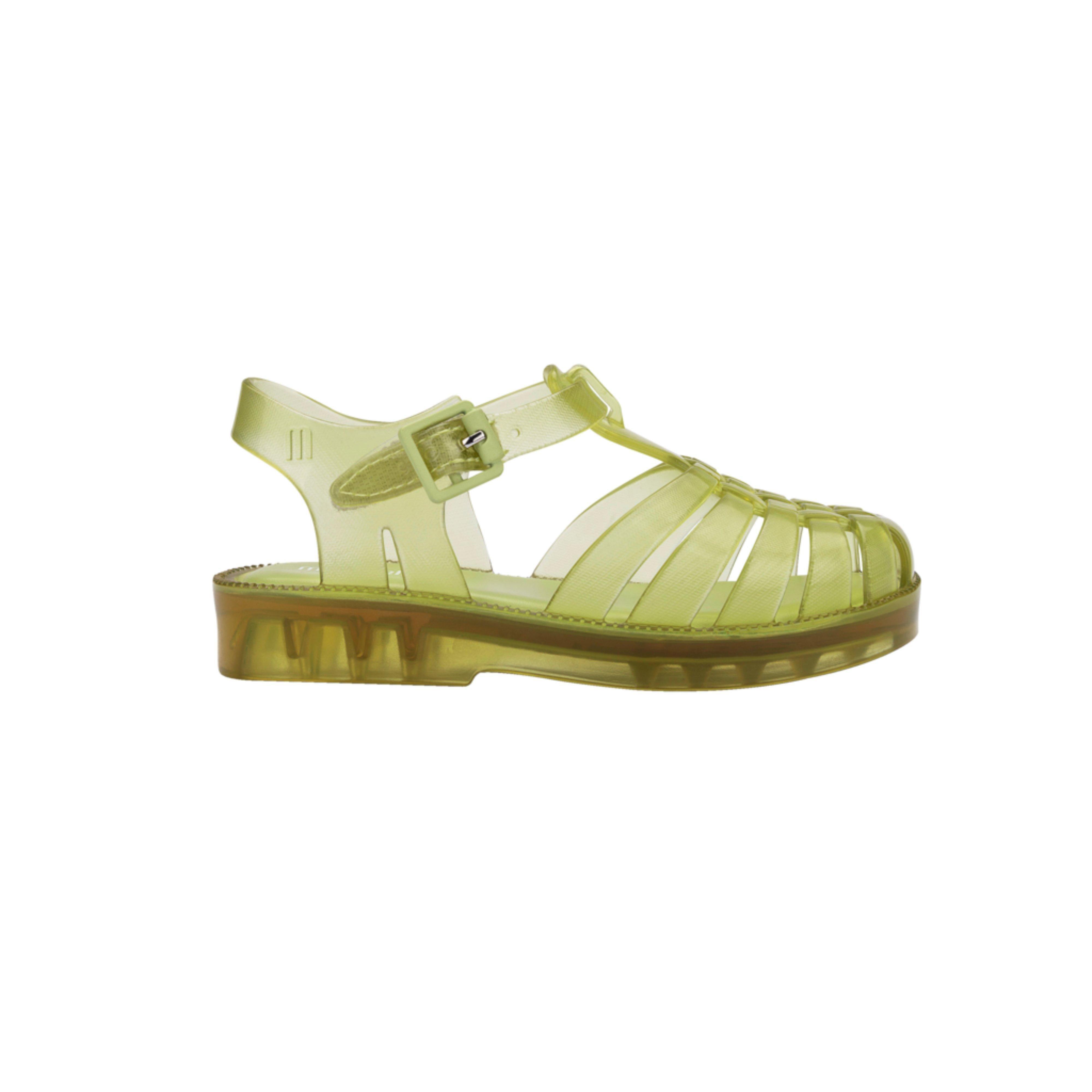 Toddler Possession Jelly Fisherman Sandal in Transparent Green image number 1