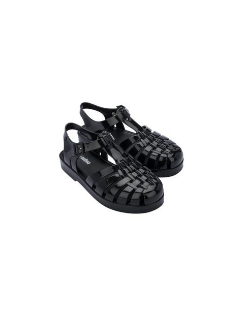 Possession Jelly Fisherman Sandal in Black