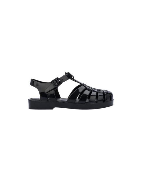 Possession Jelly Fisherman Sandal in Black