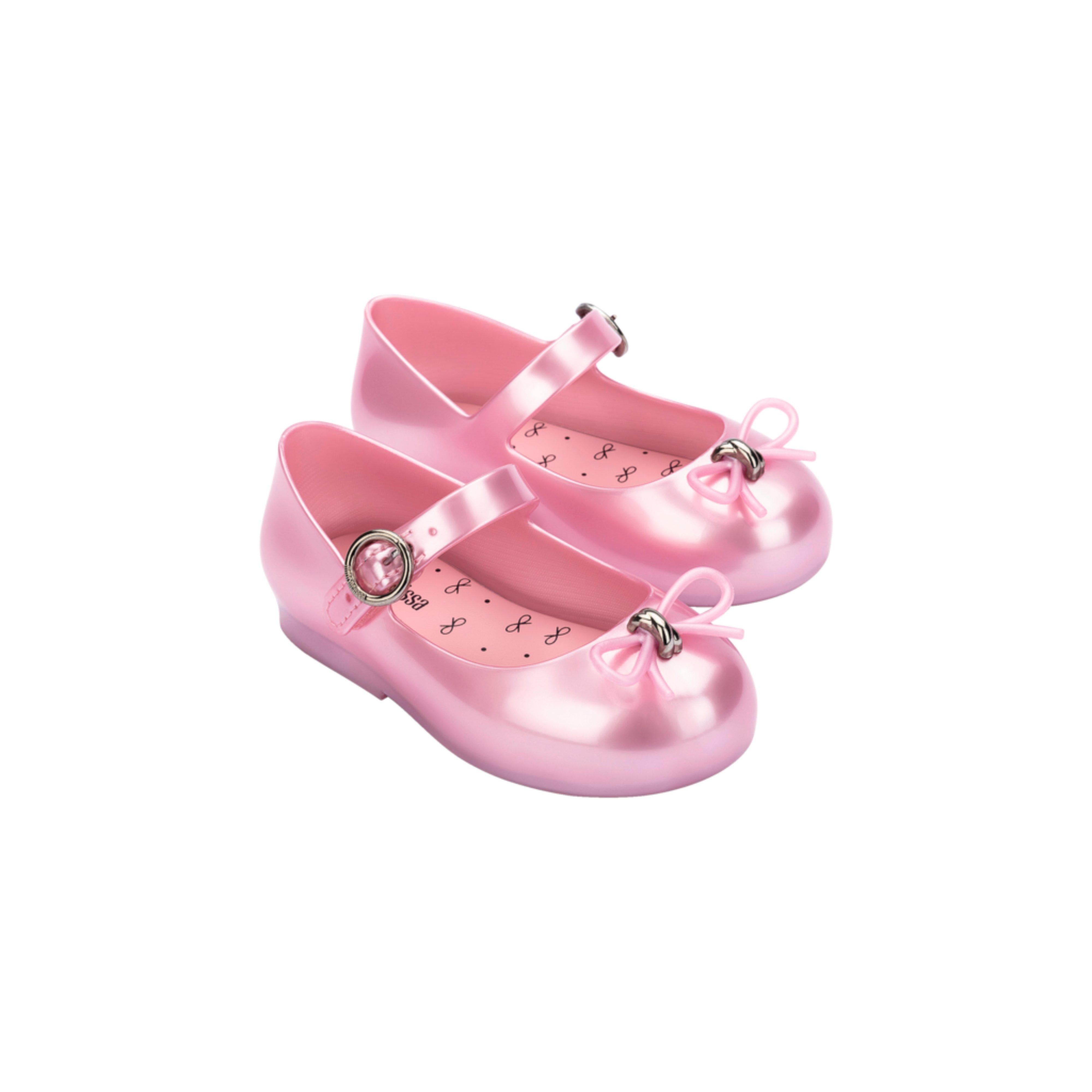 Toddler Sweet Love Mary Jane Ballet Flat in Pearly Pink