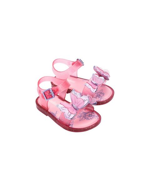 Toddler Fly Sandal III in Glitter Pink
