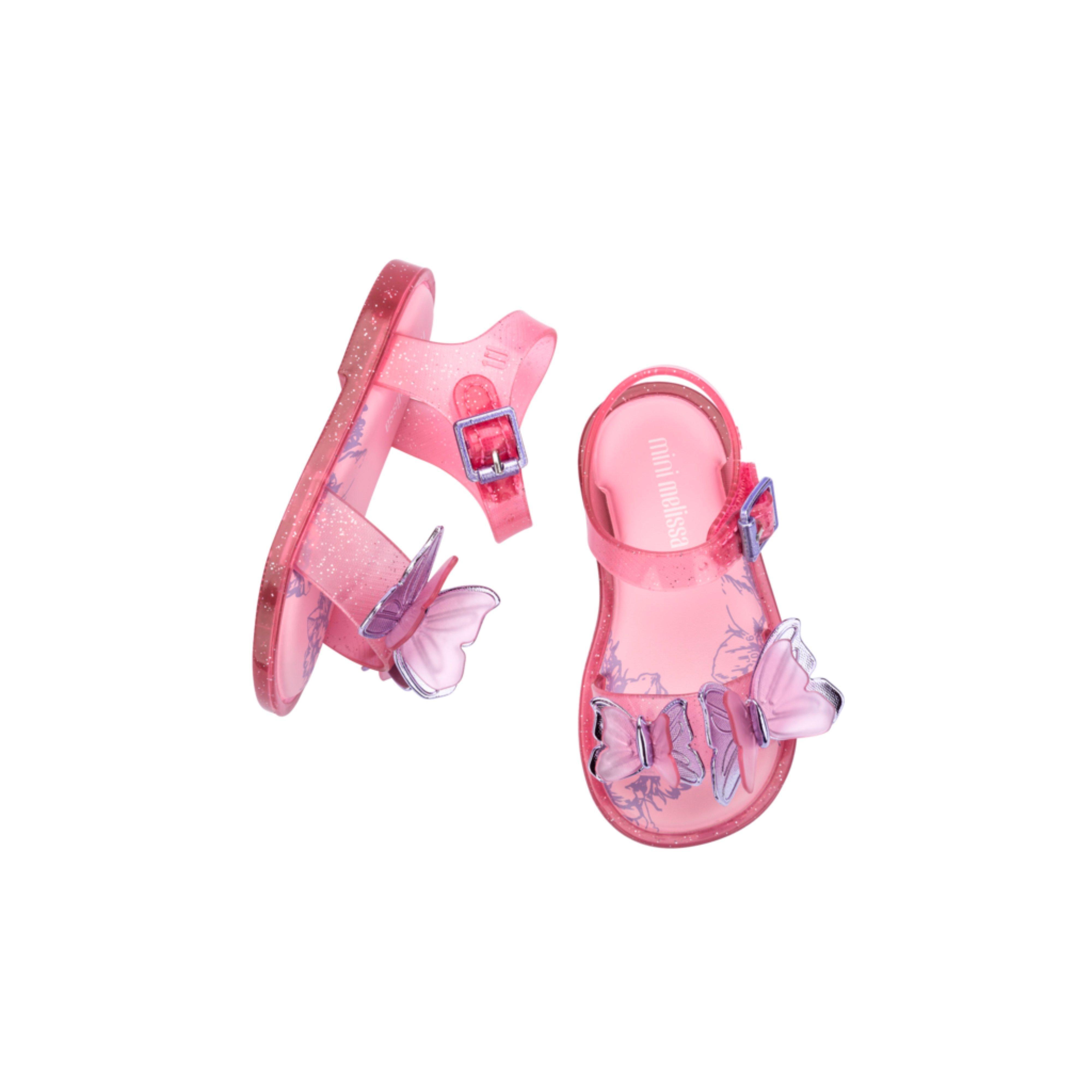 Toddler Fly Sandal III in Glitter Pink image number 2