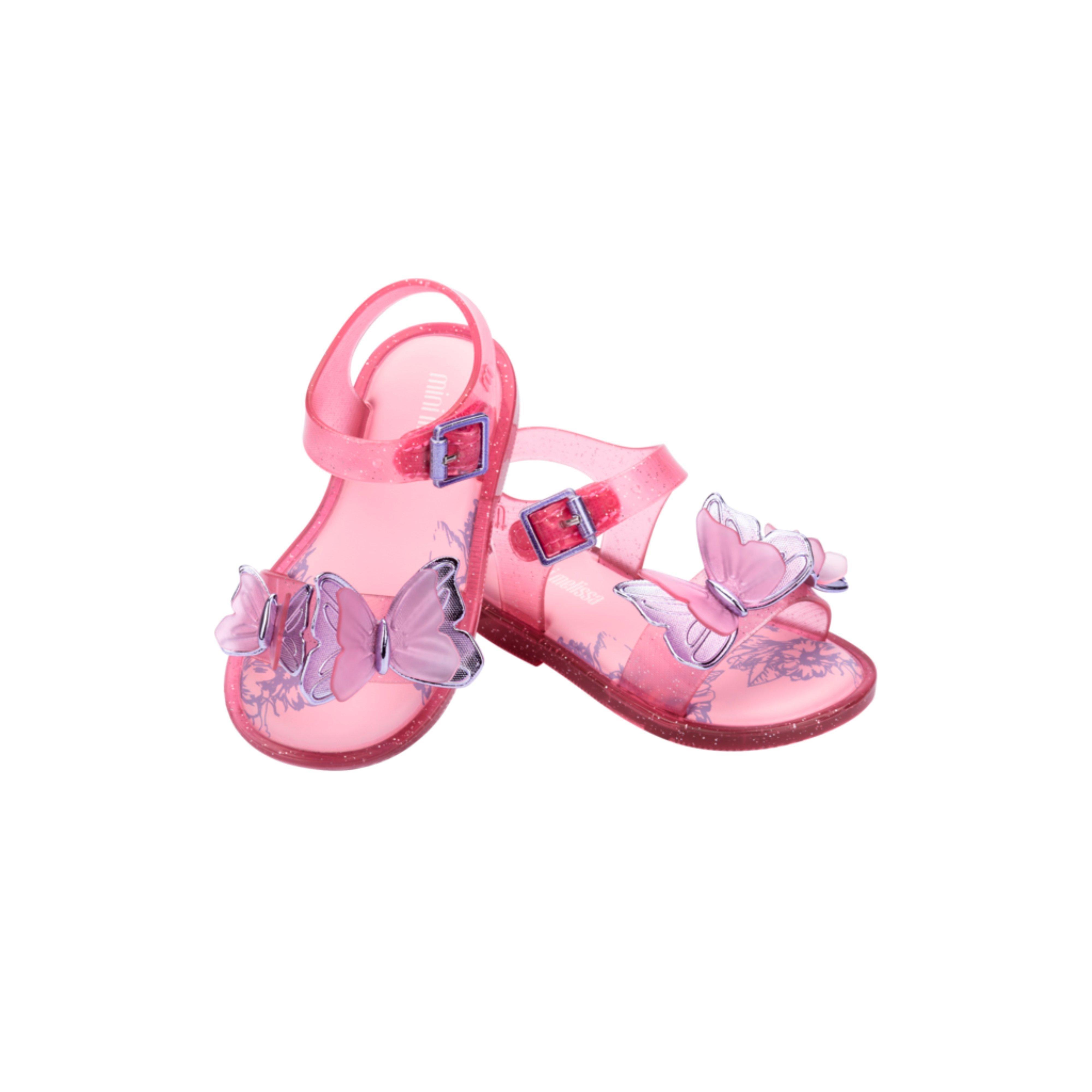 Toddler Fly Sandal III in Glitter Pink image number 3