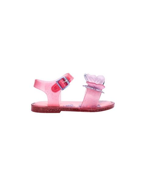 Toddler Fly Sandal III in Glitter Pink