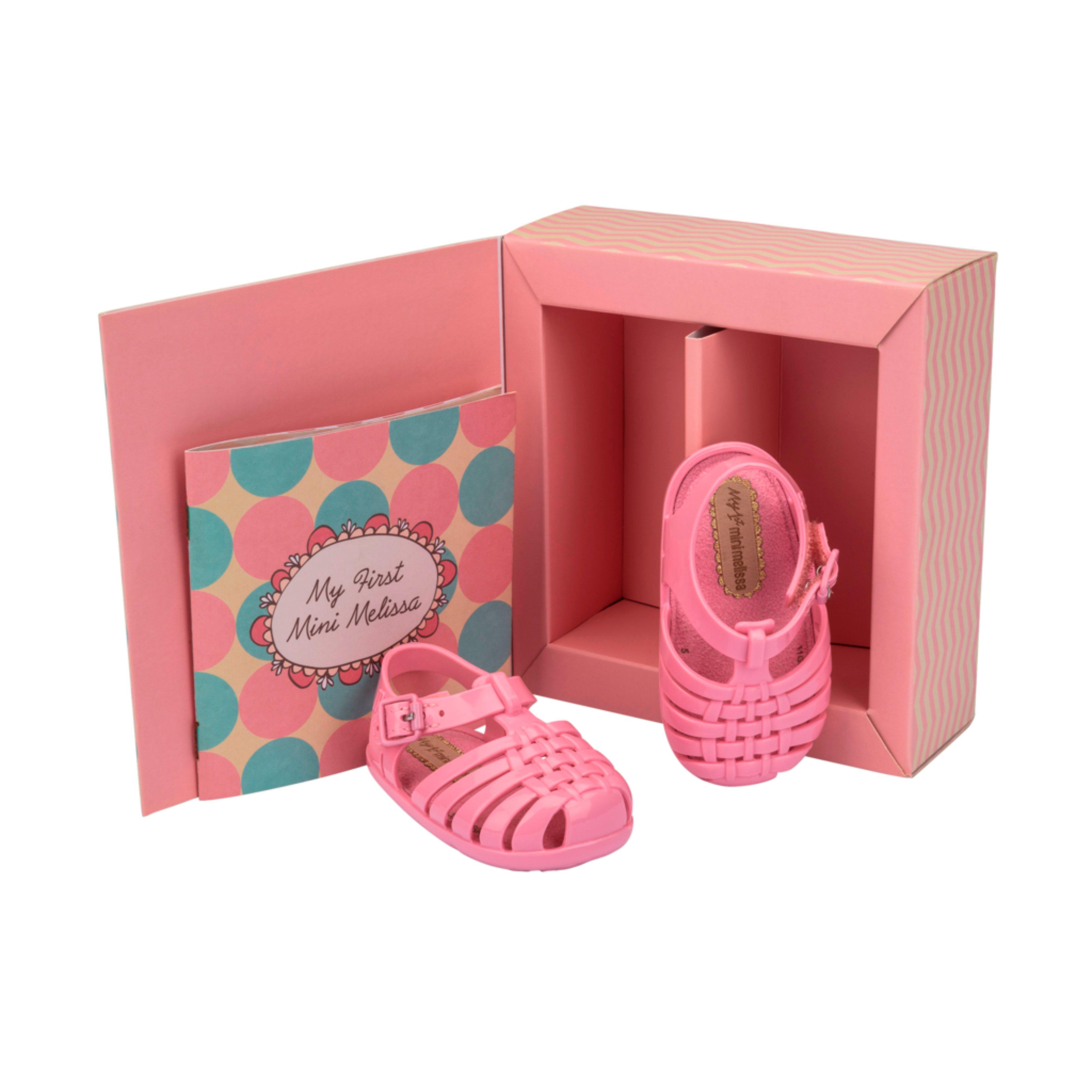 My First Possession Fisherman Jelly Sandal in Pink image number 1