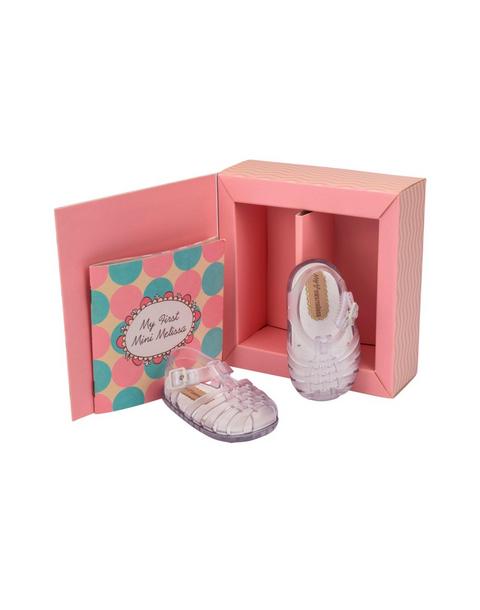 My First Possession Fisherman Jelly Sandal in Clear