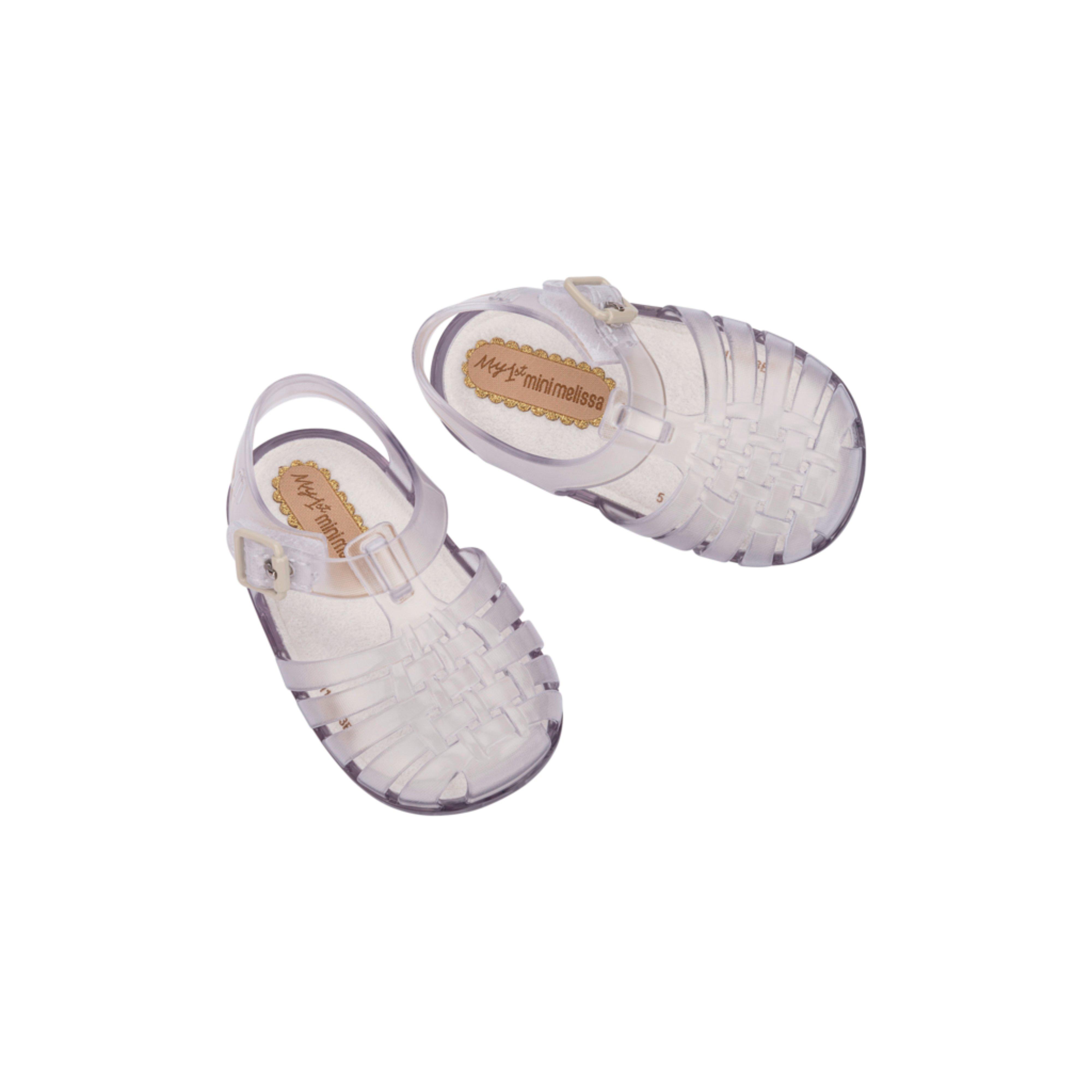 My First Possession Fisherman Jelly Sandal in Clear image number 1