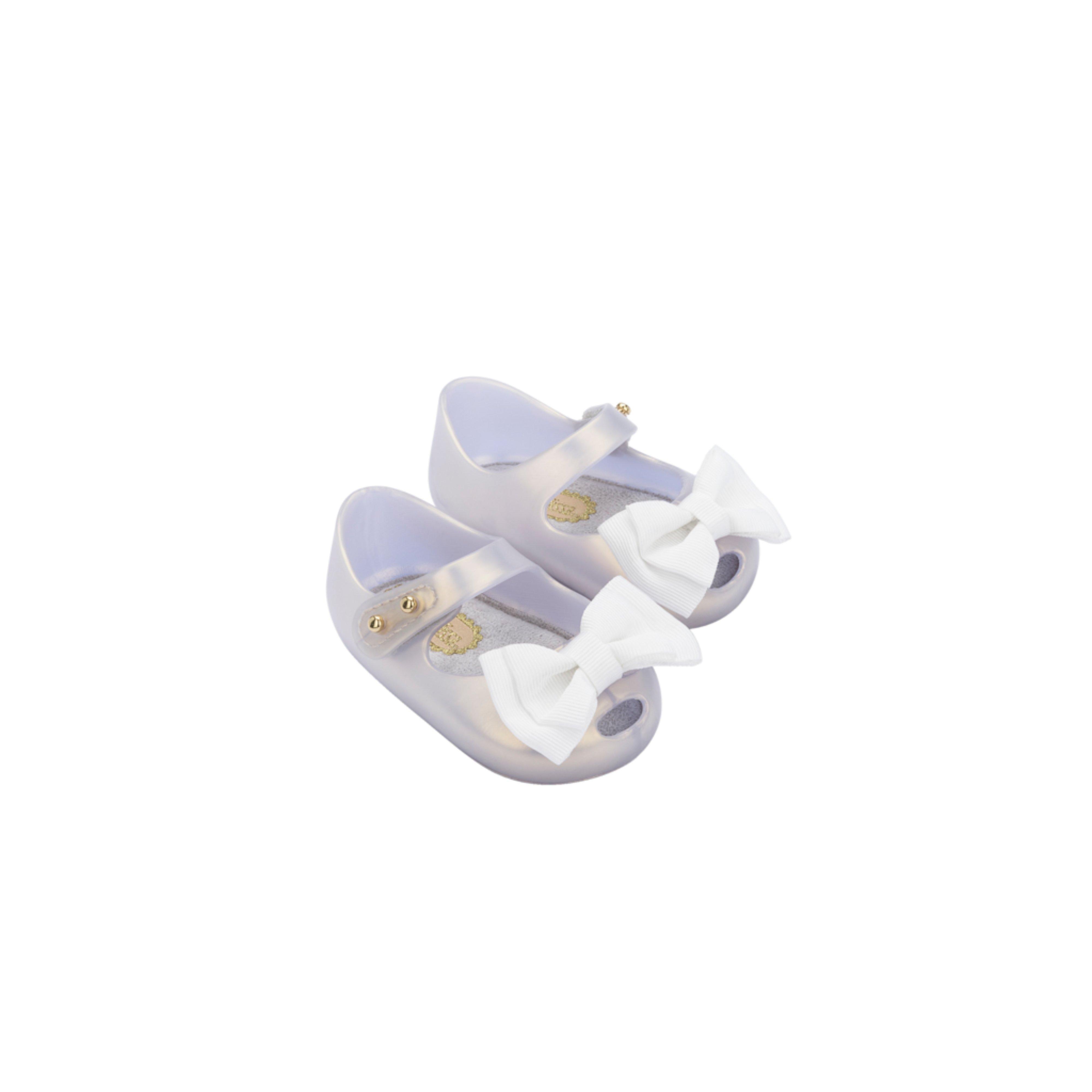 My First Mary Jane Ballet Flat in White image number 3