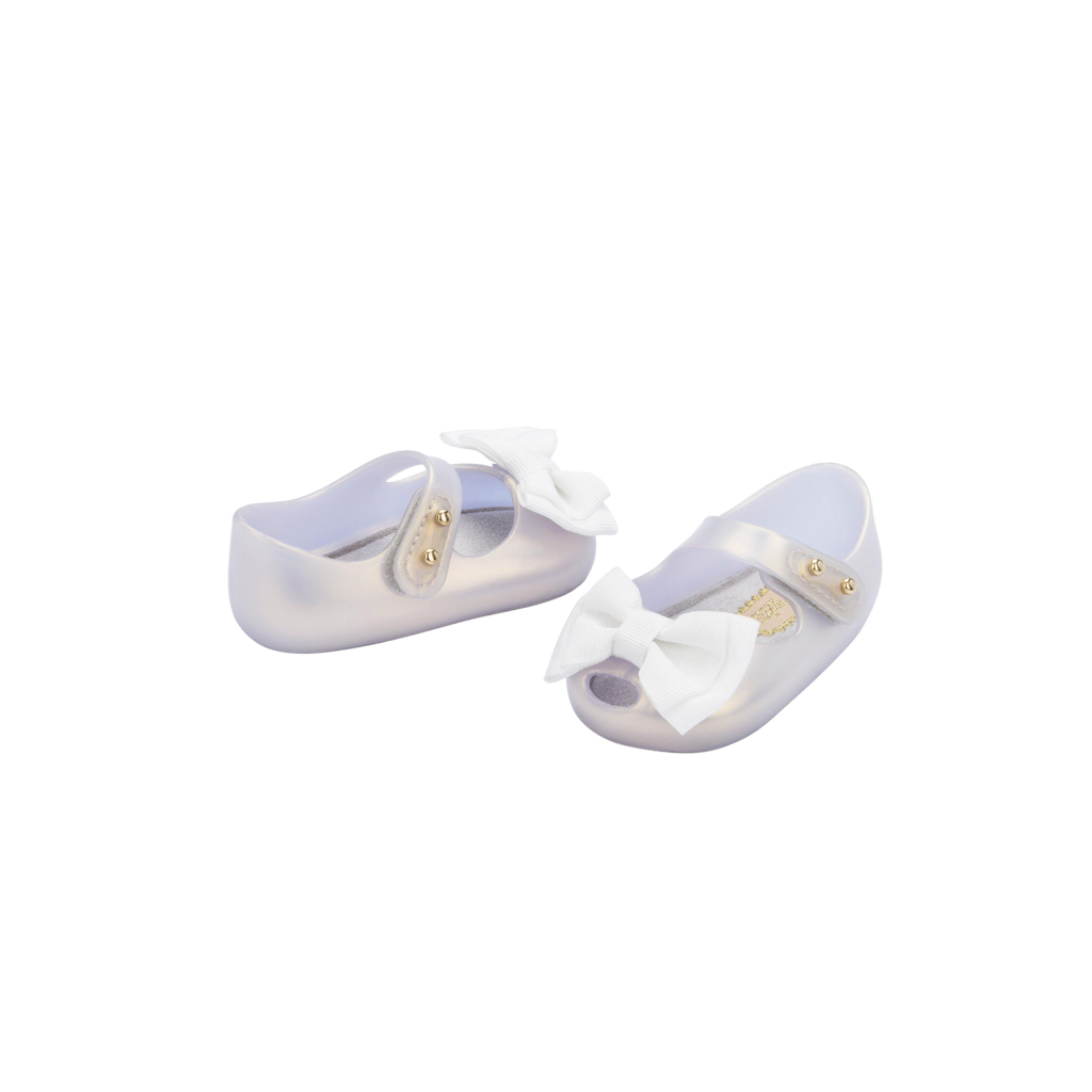 My First Mary Jane Ballet Flat in White image number 1