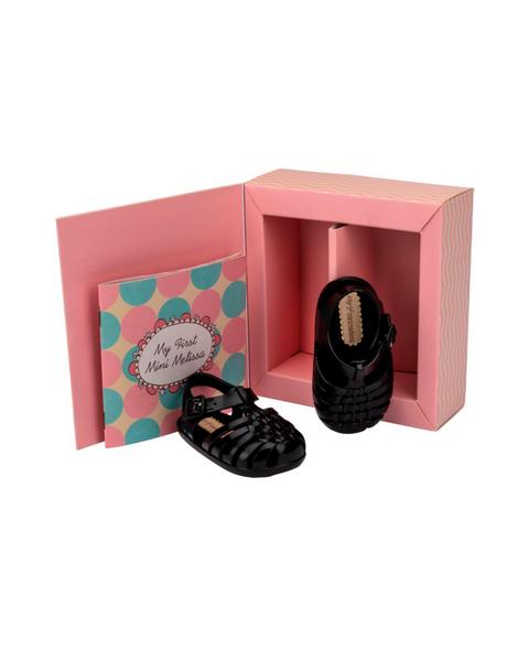 My First Possession Fisherman Jelly Sandal in Black