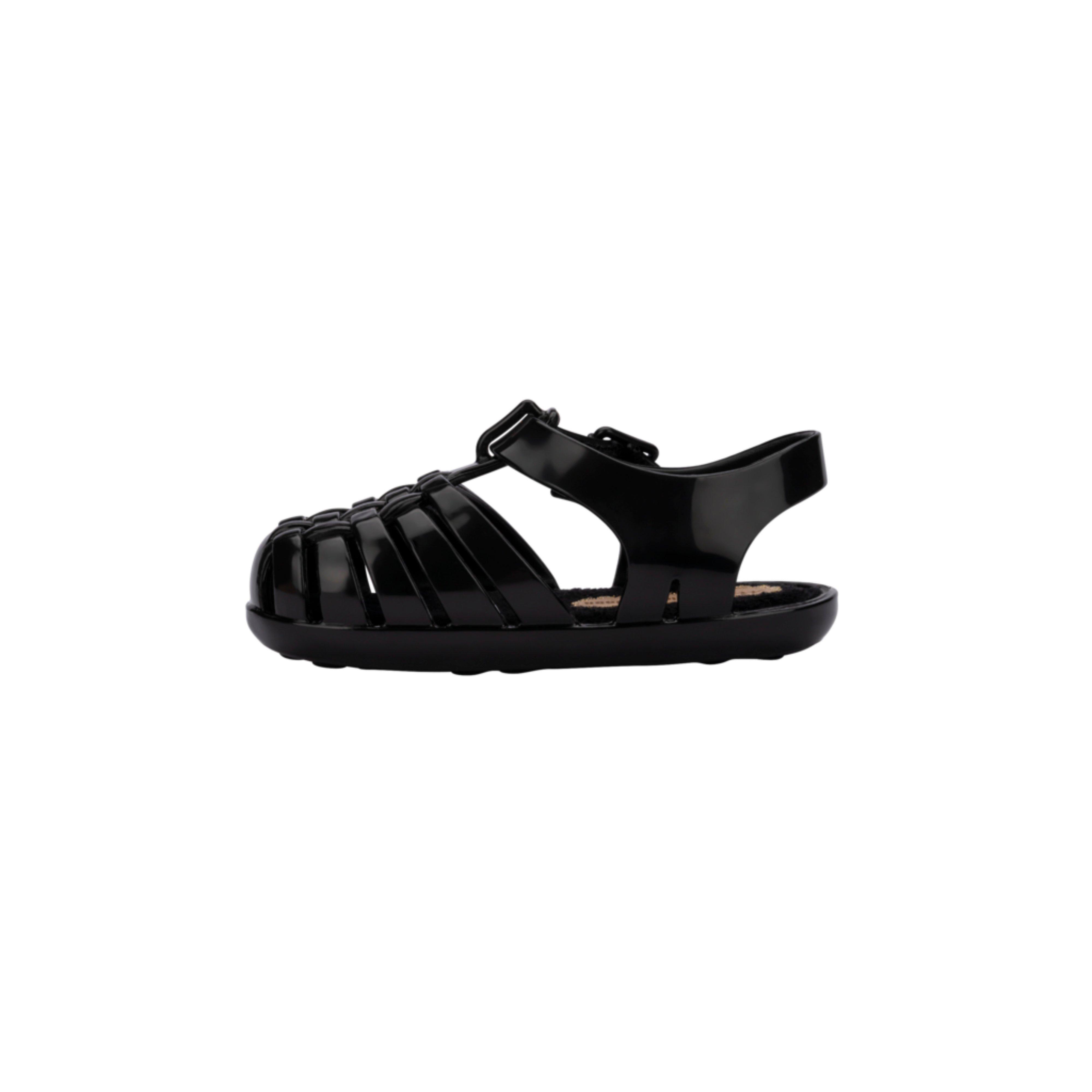 My First Possession Fisherman Jelly Sandal in Black image number 3