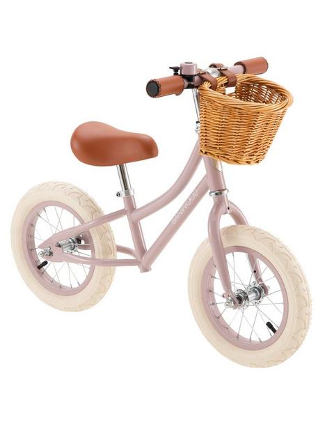 BALANCE BIKE FIRST GO DUSTY PINK