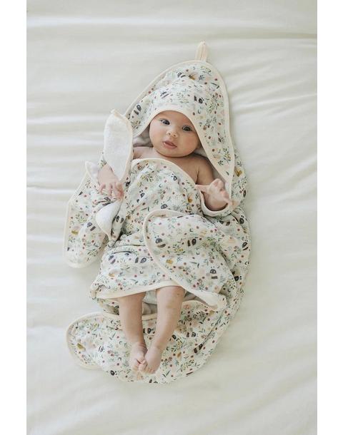 Hooded Towel Set - Bumble Bees