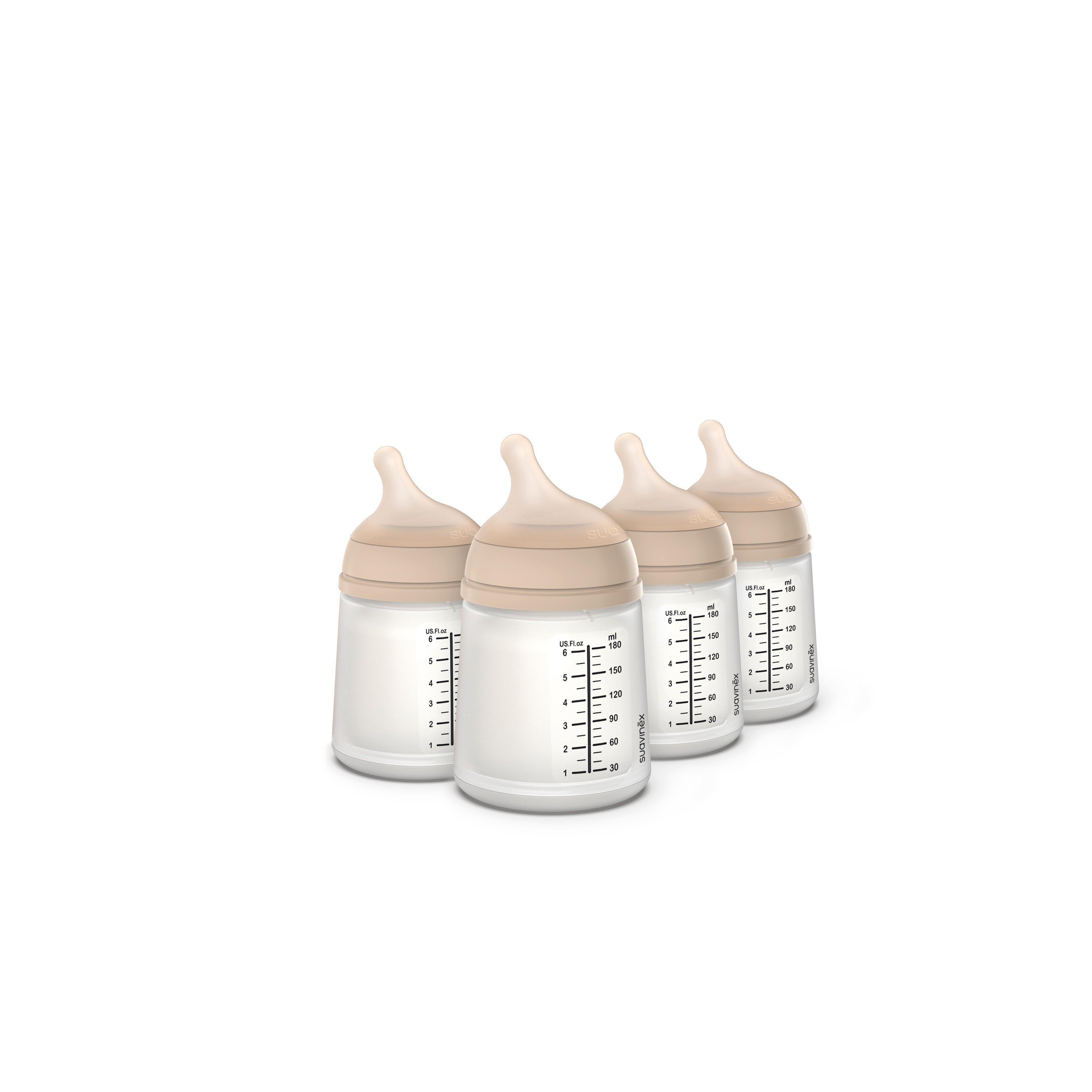 Zerø.Zerø™ Small Anti-Colic Bottle 4 Pack Light