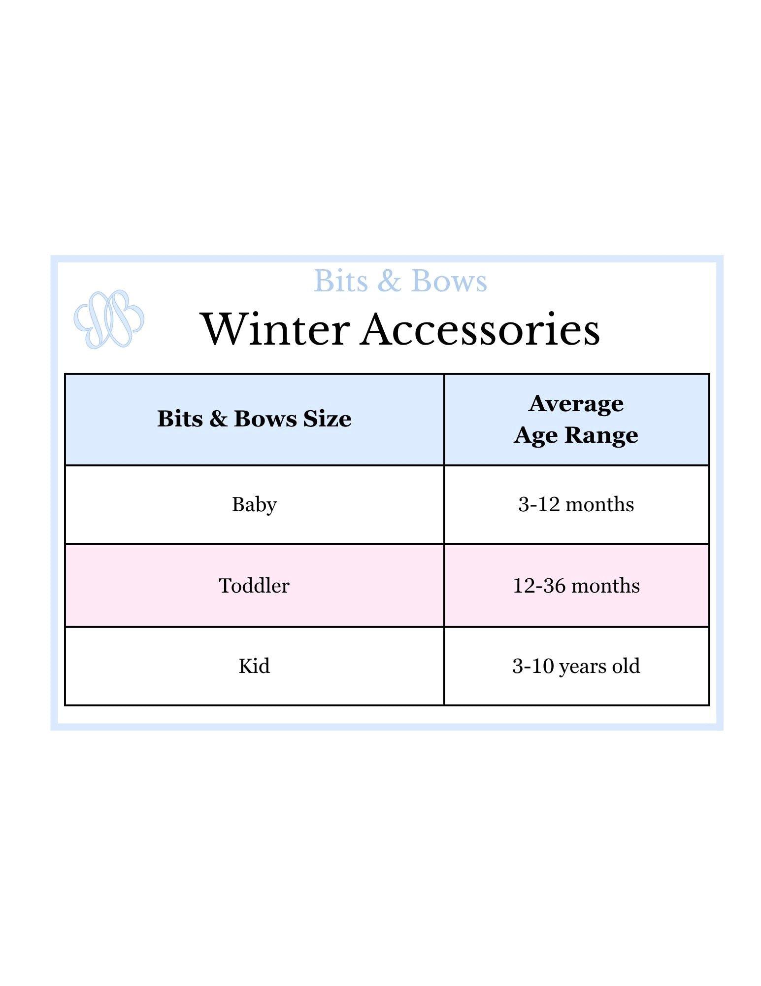 Bows Bobble Hat/Mittens Bundle image number 3