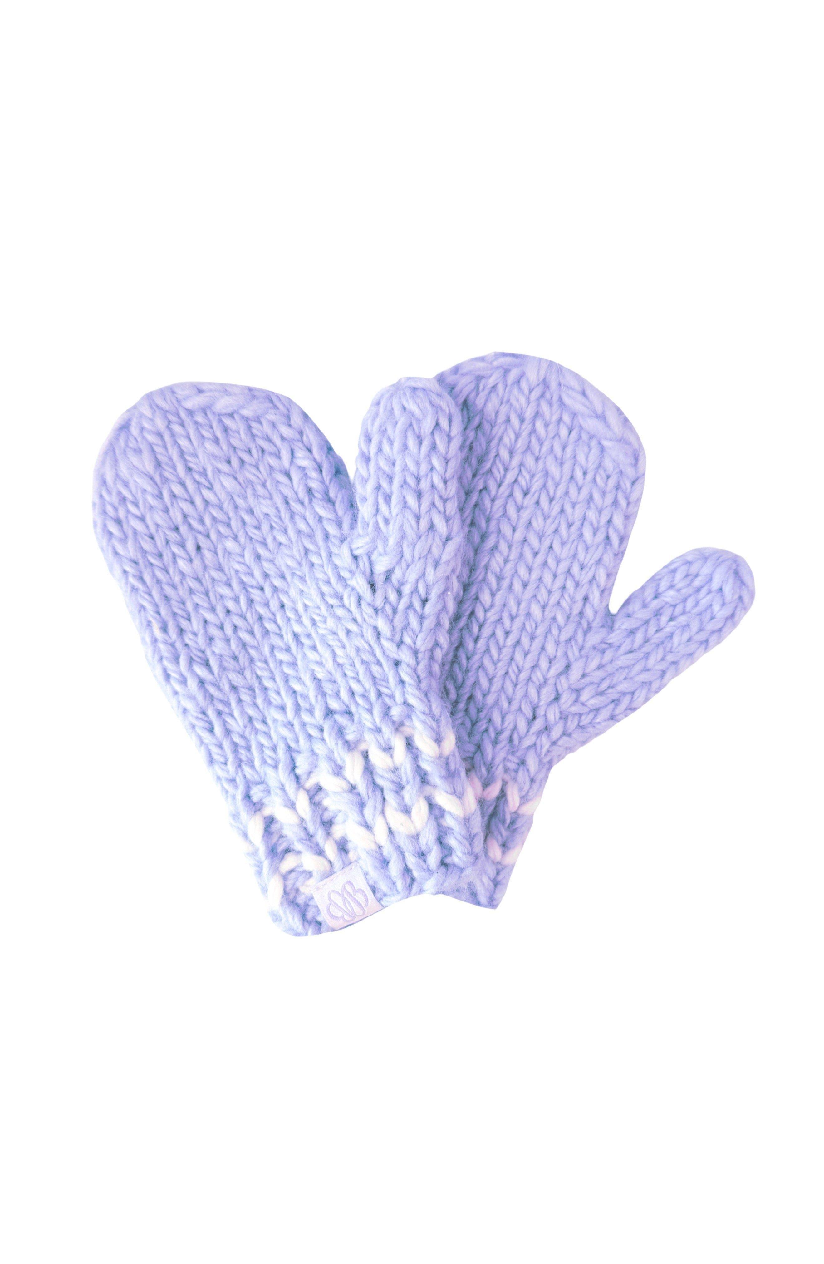 Bows Bobble Hat/Mittens Bundle image number 1