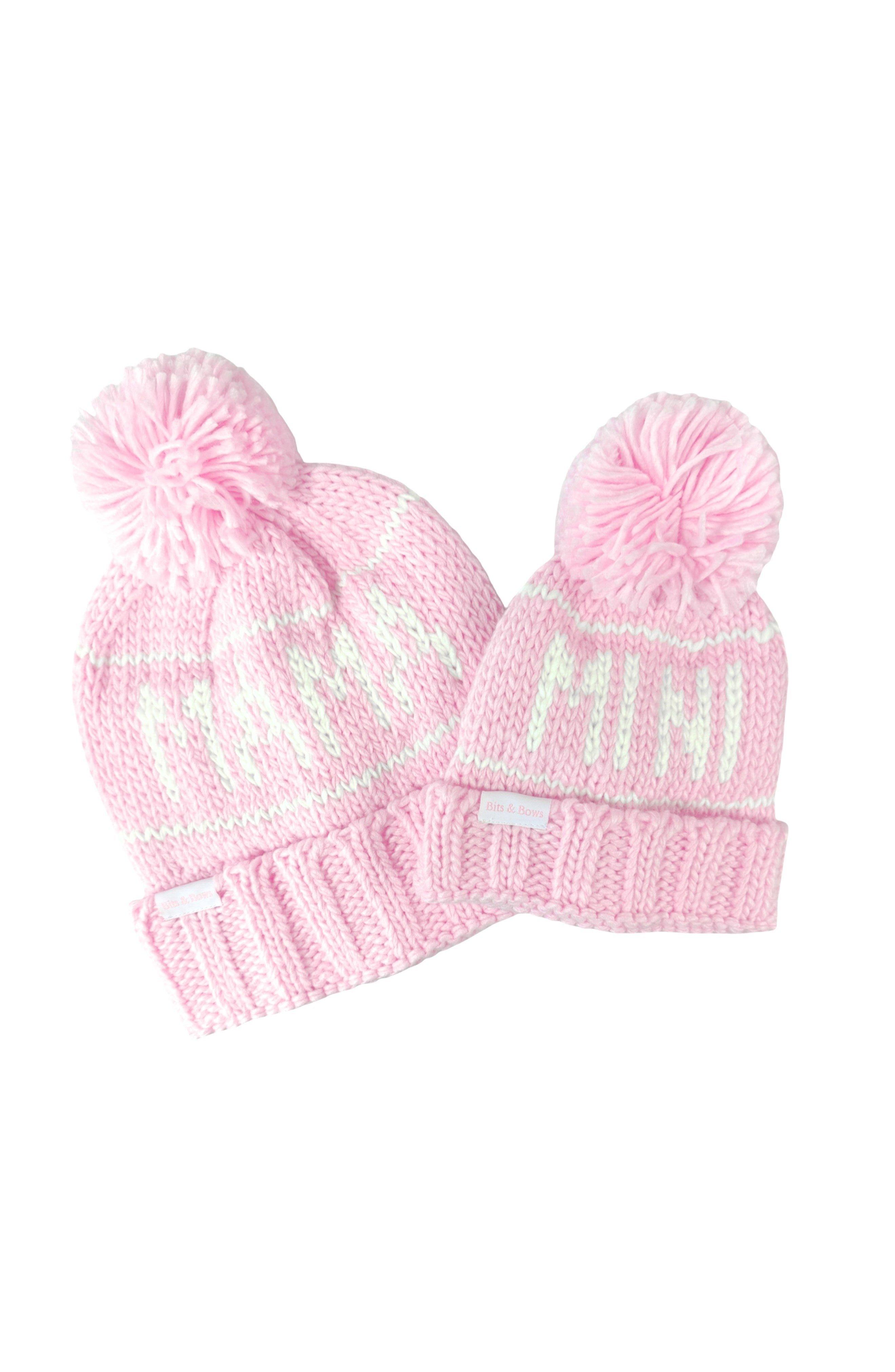 Mama + Mini Bobble Hat Bundle