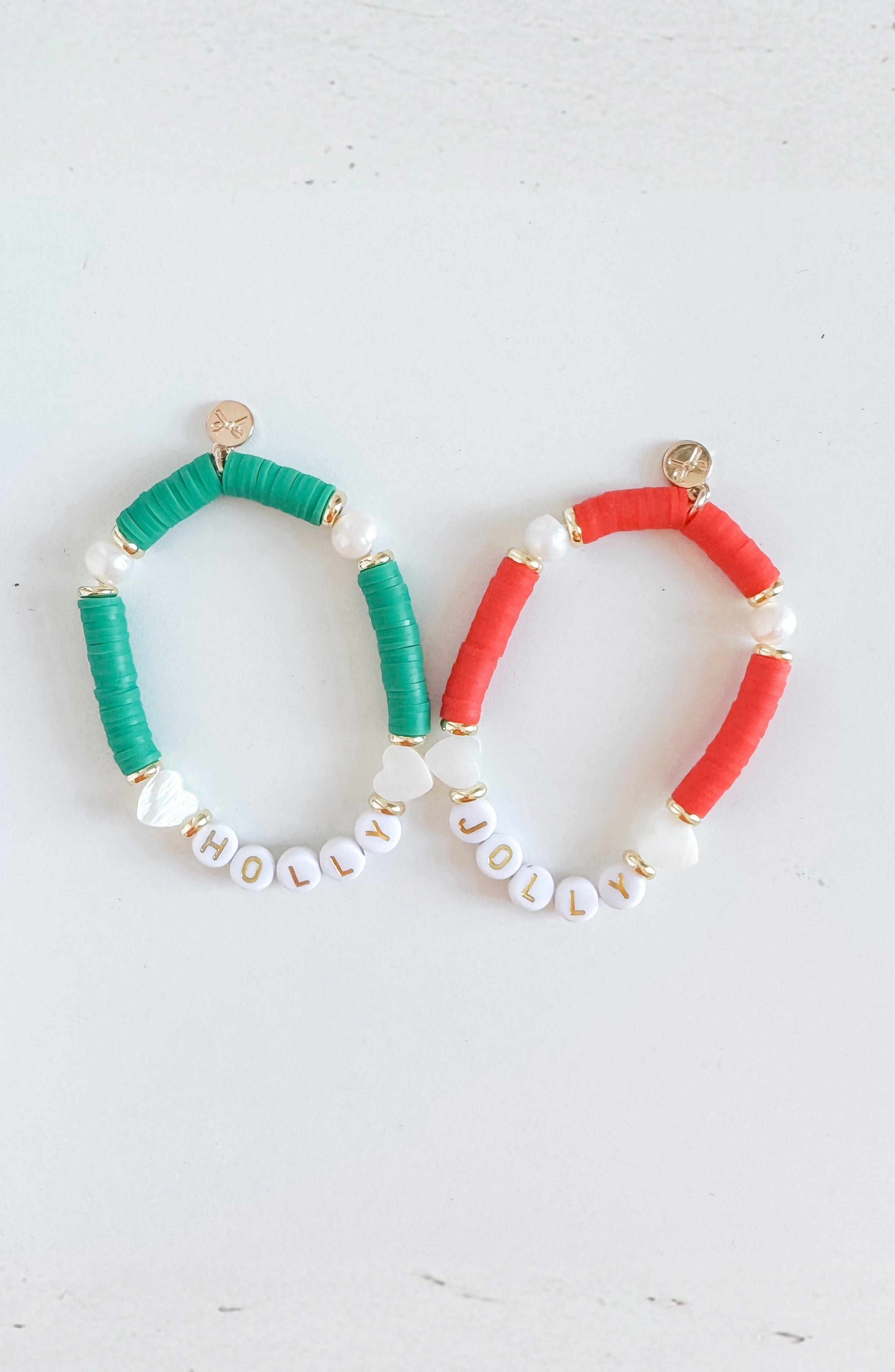 Holly Jolly Bracelet Set
