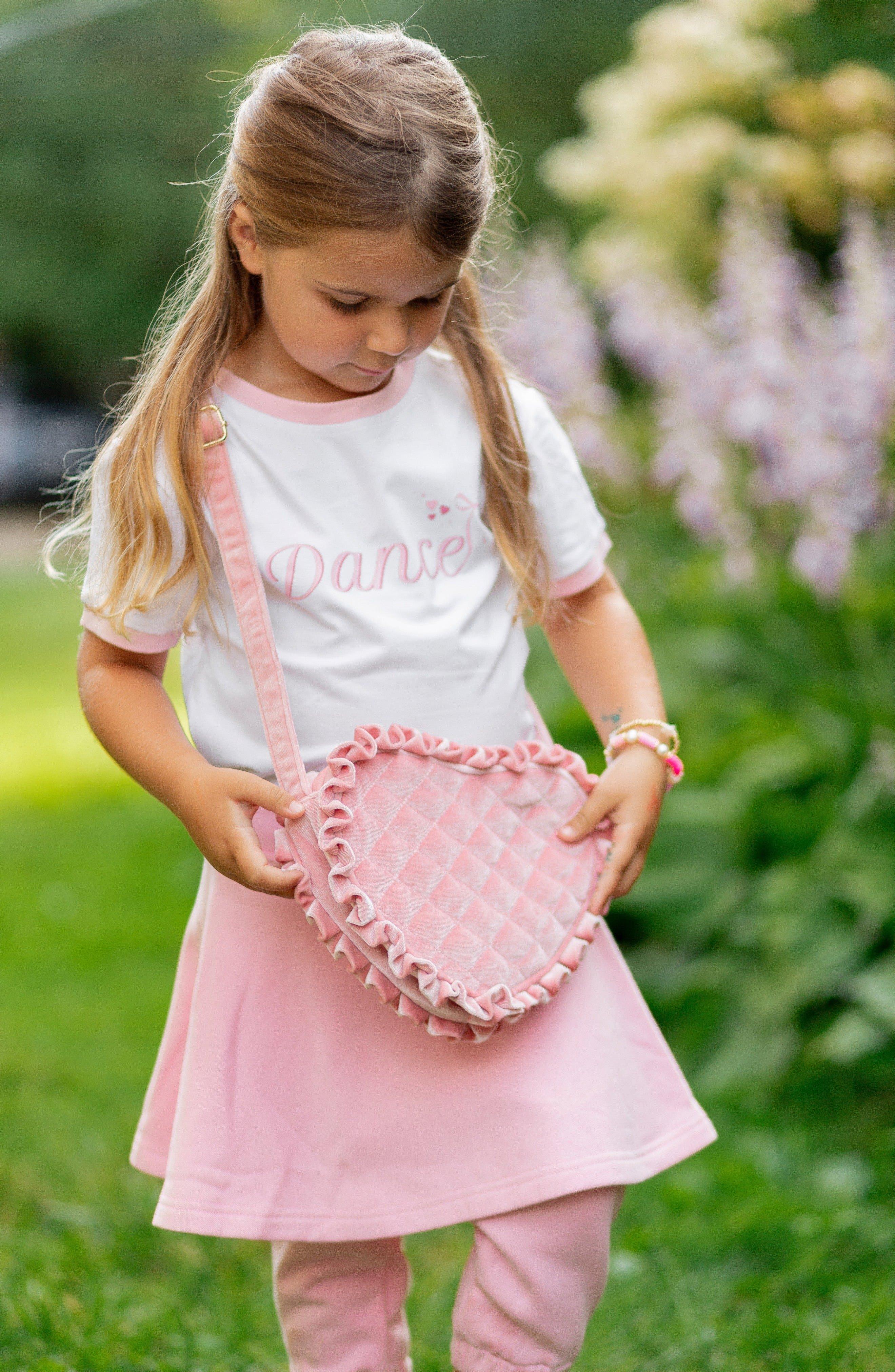 Quilted Velvet Heart Purse image number 3