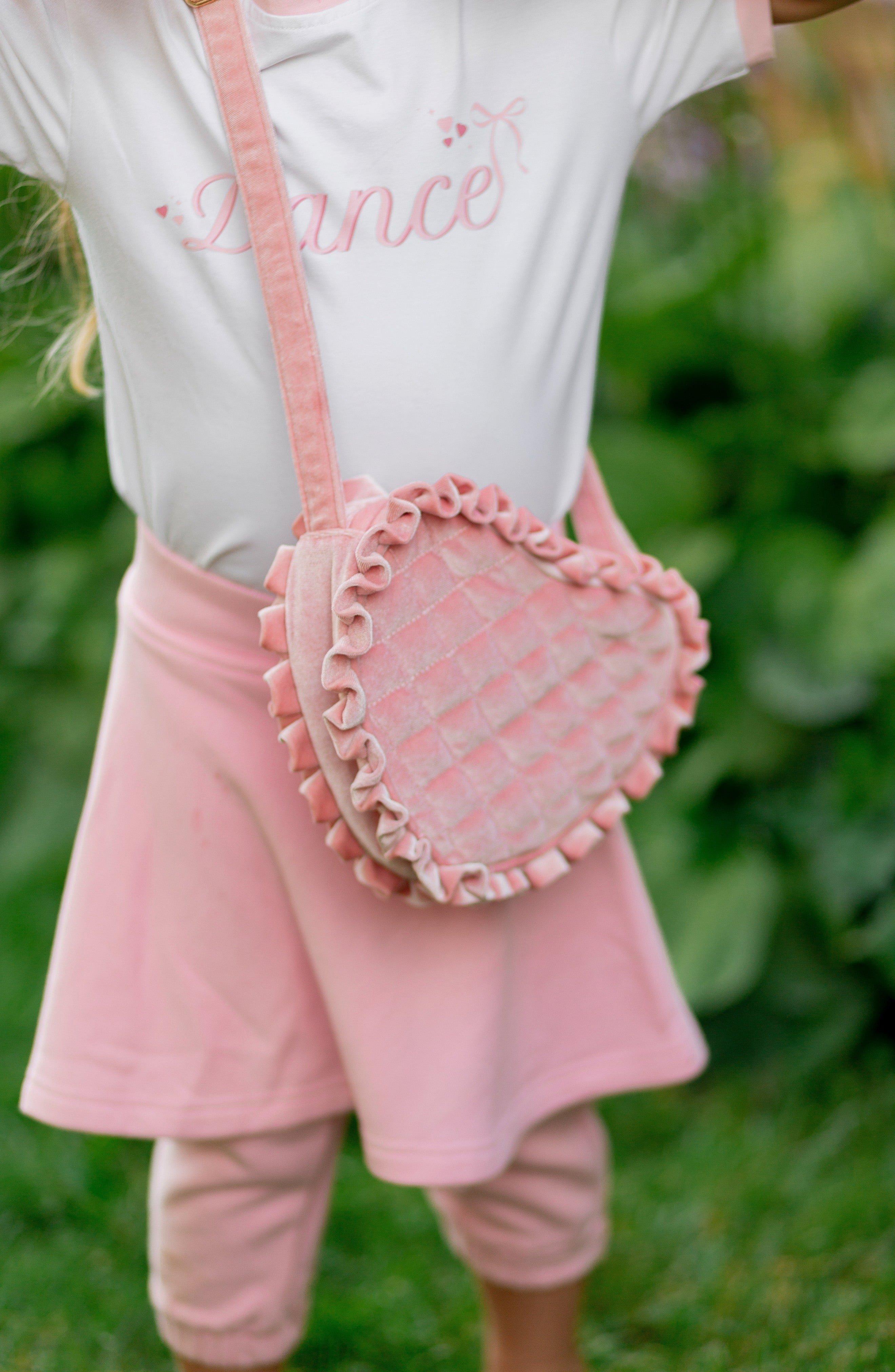 Quilted Velvet Heart Purse image number 1