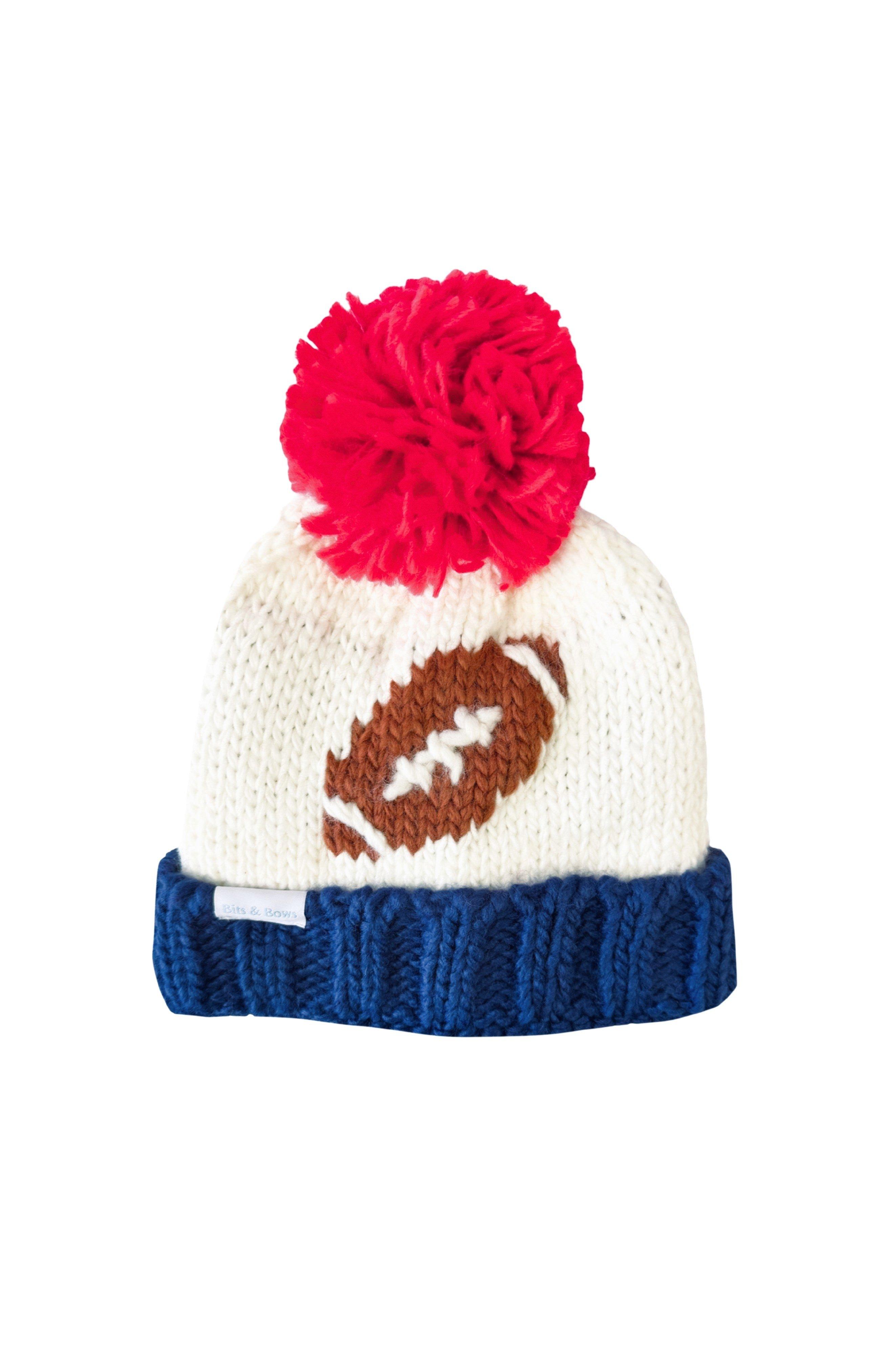 Football Bobble Hat/Mittens Bundle image number 1
