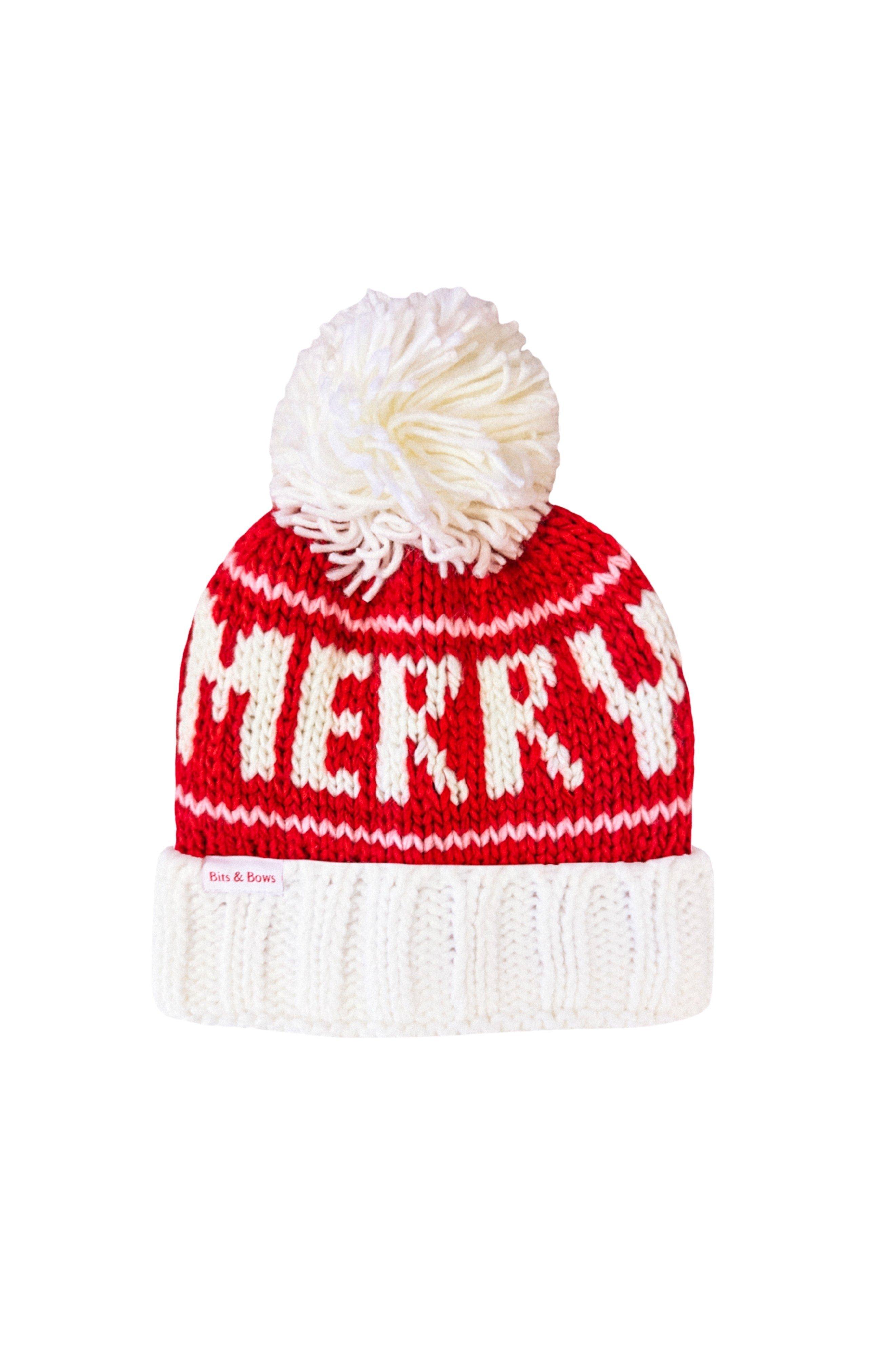 Merry Bobble Hat/Mittens Bundle image number 1