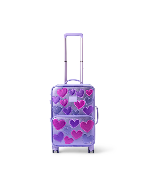 Logan Carry-On Suitcase | 3D Hearts