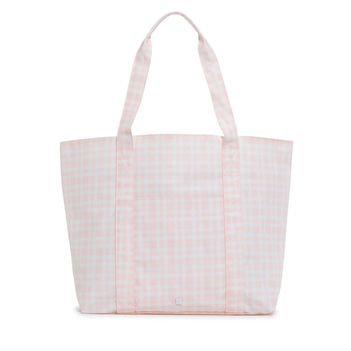Pimlico Plaid Pink Jumbo Tote