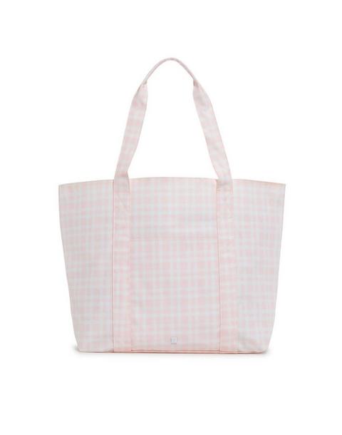 Pimlico Plaid Pink Jumbo Tote