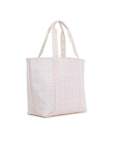 Pimlico Plaid Pink Jumbo Tote