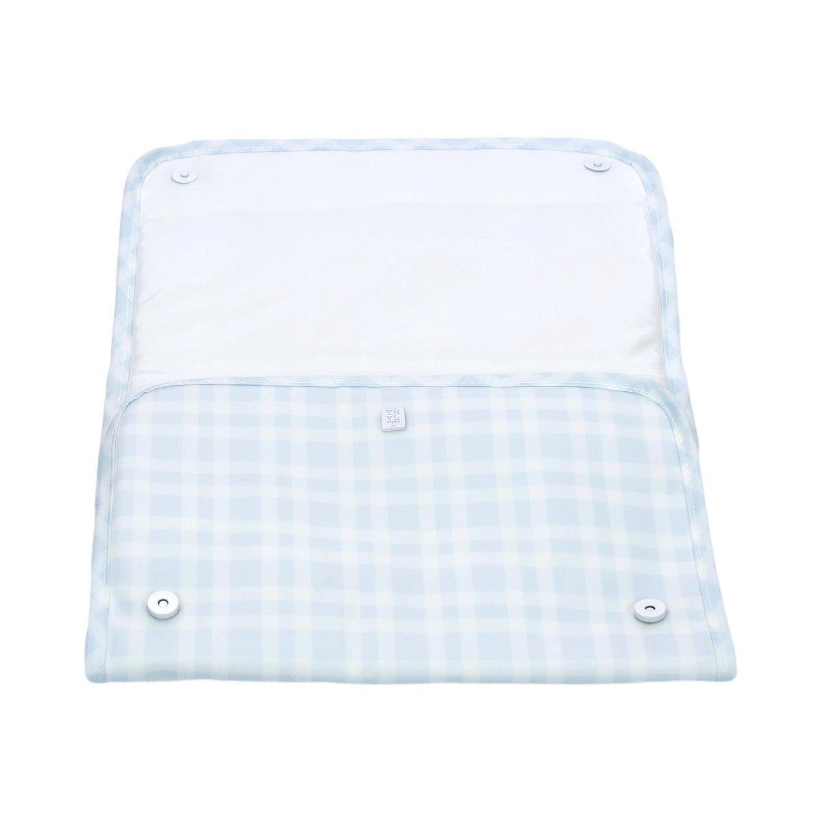 Pimlico Plaid Blue Game Changer Changing Pad image number 1