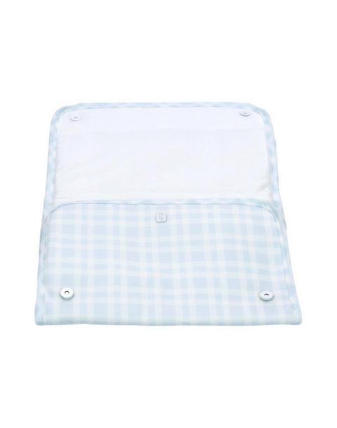 Pimlico Plaid Blue Game Changer Changing Pad