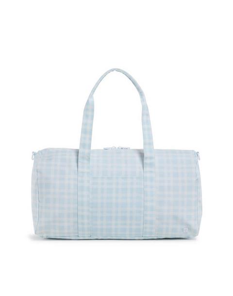 Pimlico Plaid Blue Weekender