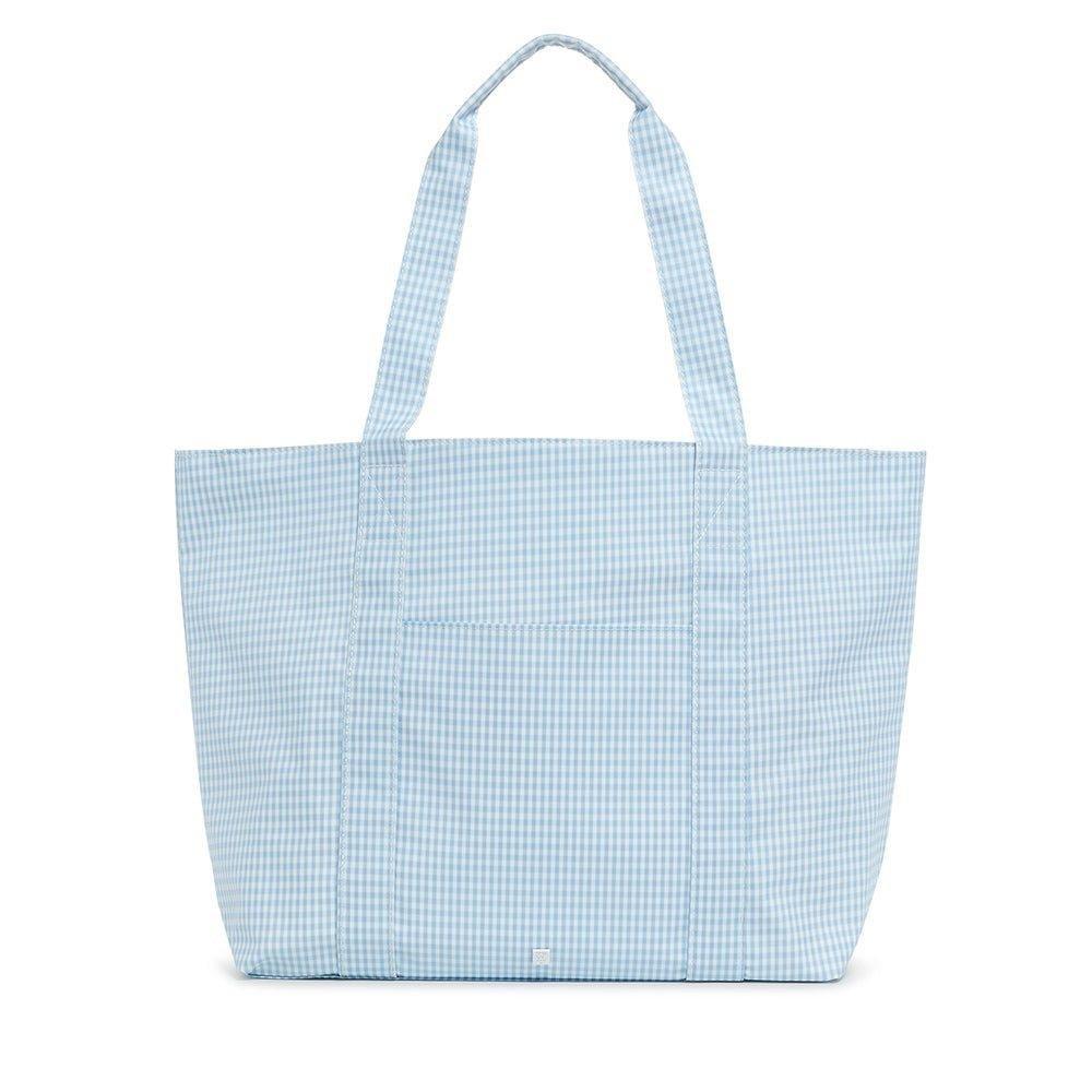 Mist Gingham Jumbo Tote